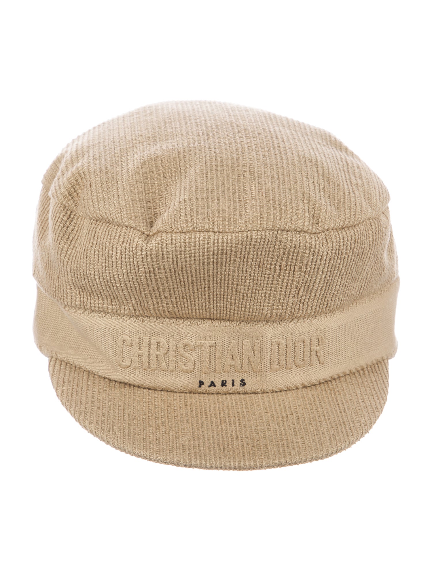 Christian Dior Embroidered Casquette Hat