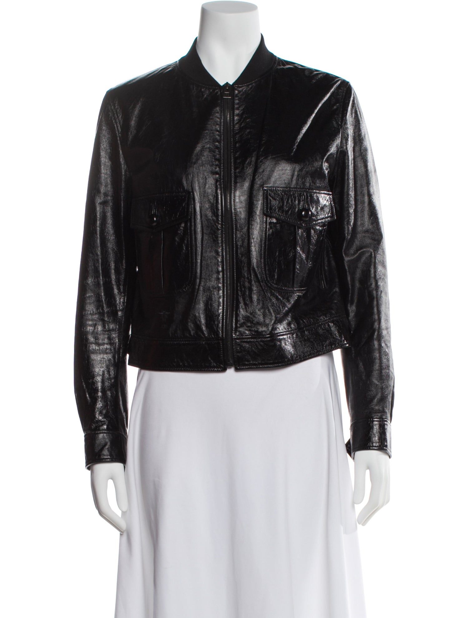 Christian Dior Leather Bomber Jacket