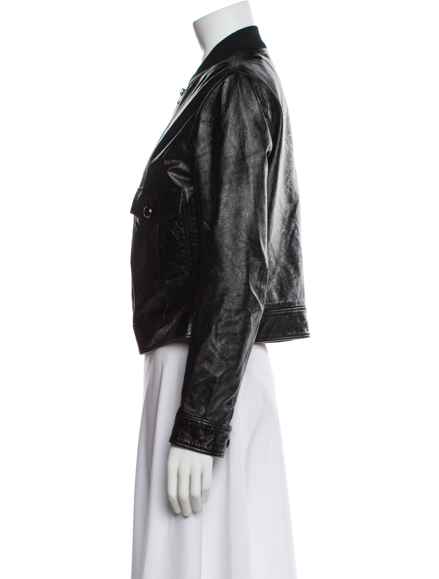 Christian Dior Leather Bomber Jacket