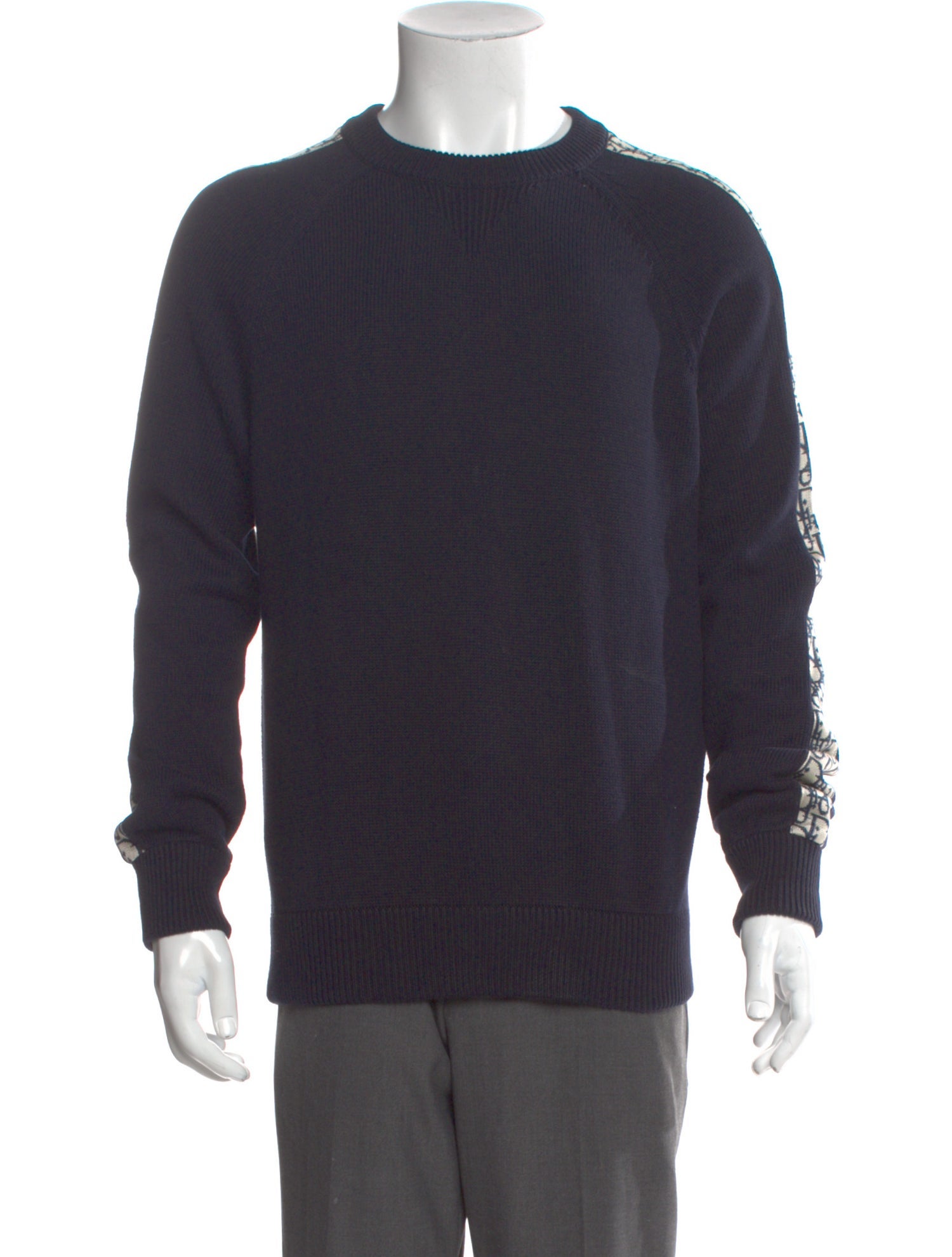 DIOR MEN 2021 Oblique Jacquard Pullover