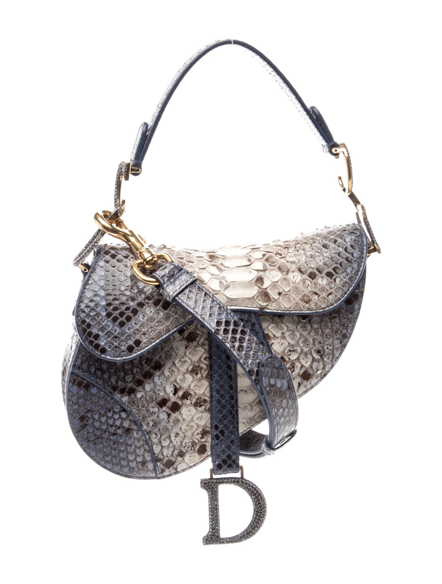 Christian Dior Oblique Jacquard Saddle