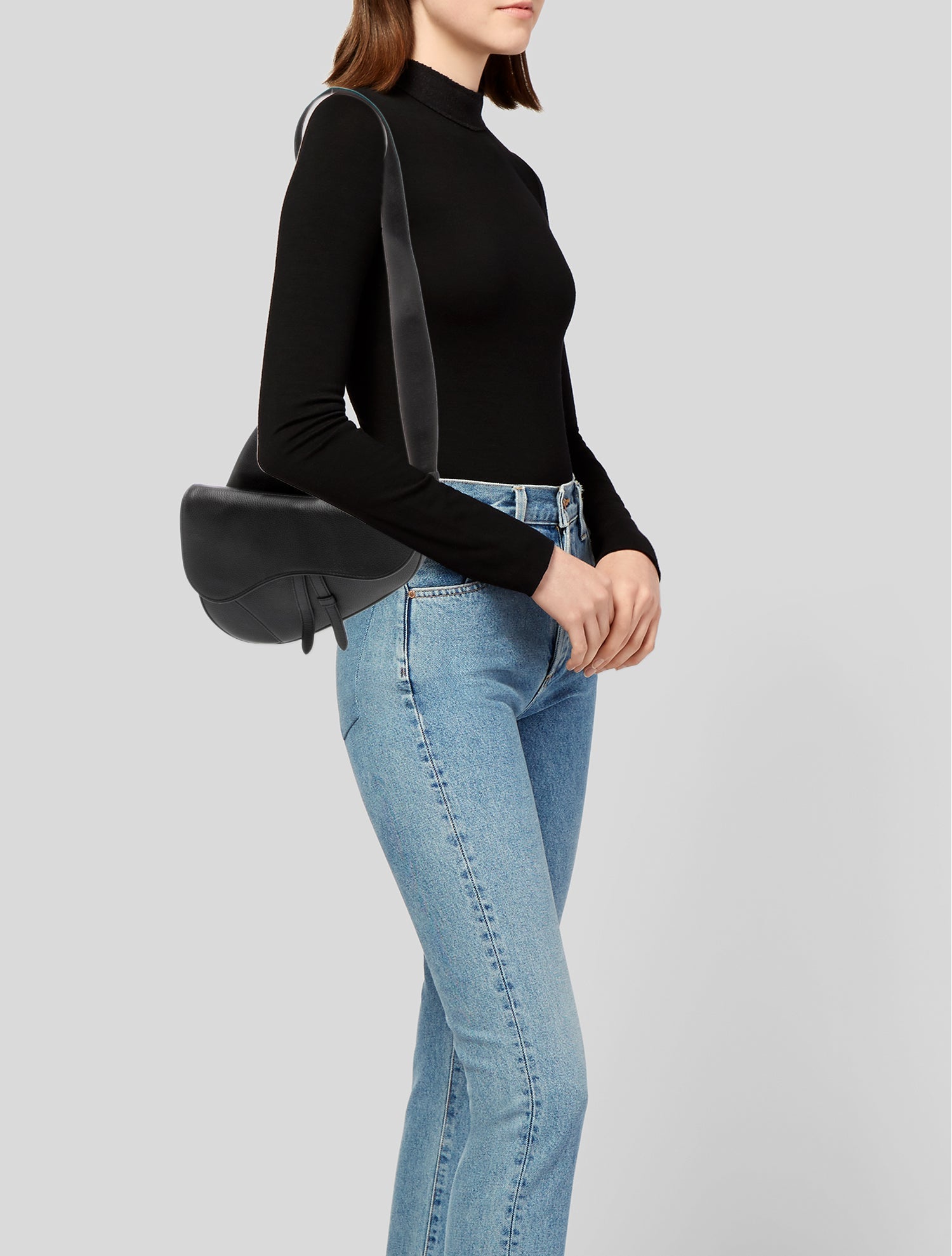 DIOR MEN Calfskin Saddle