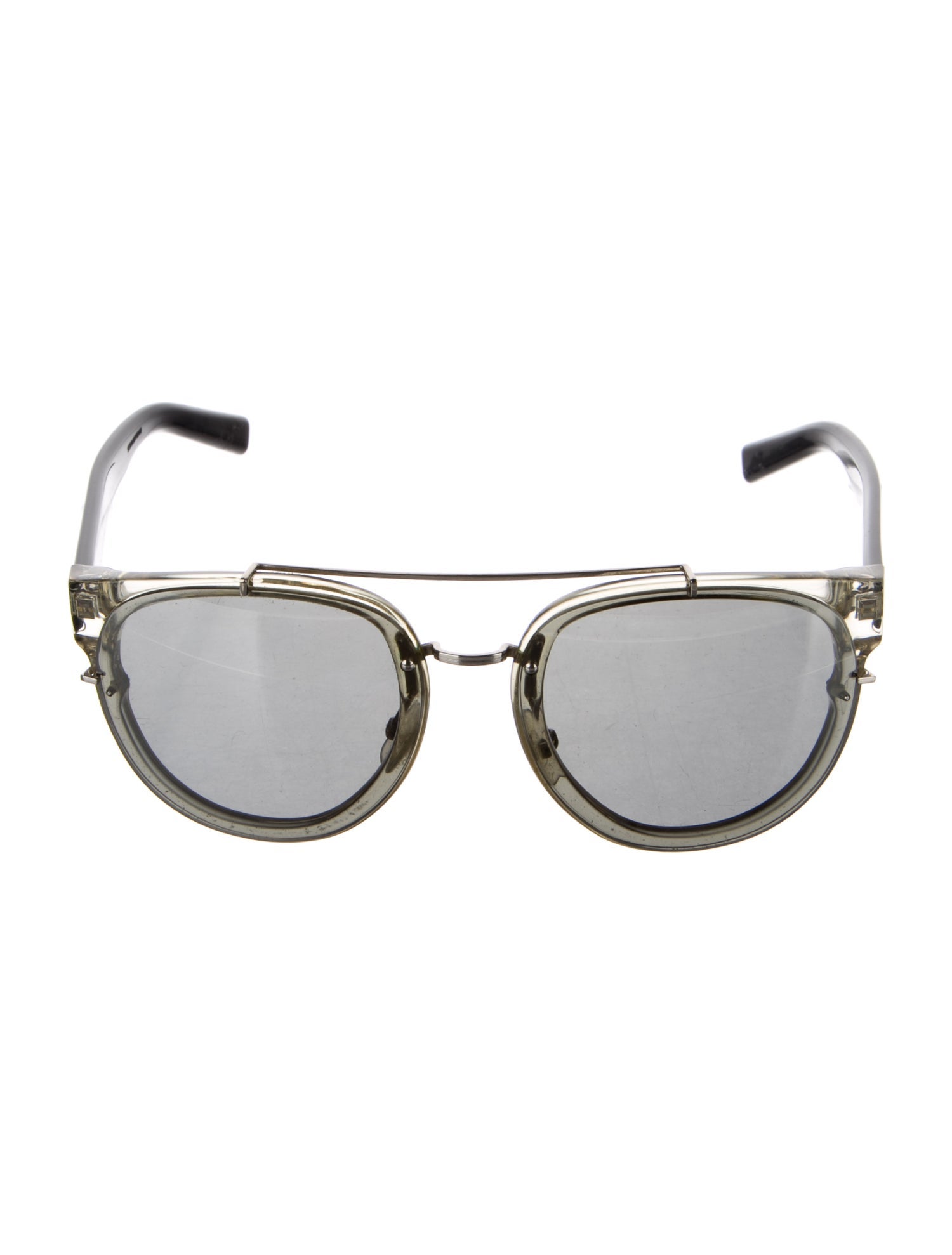 Christian Dior Round Mirrored Sunglasses