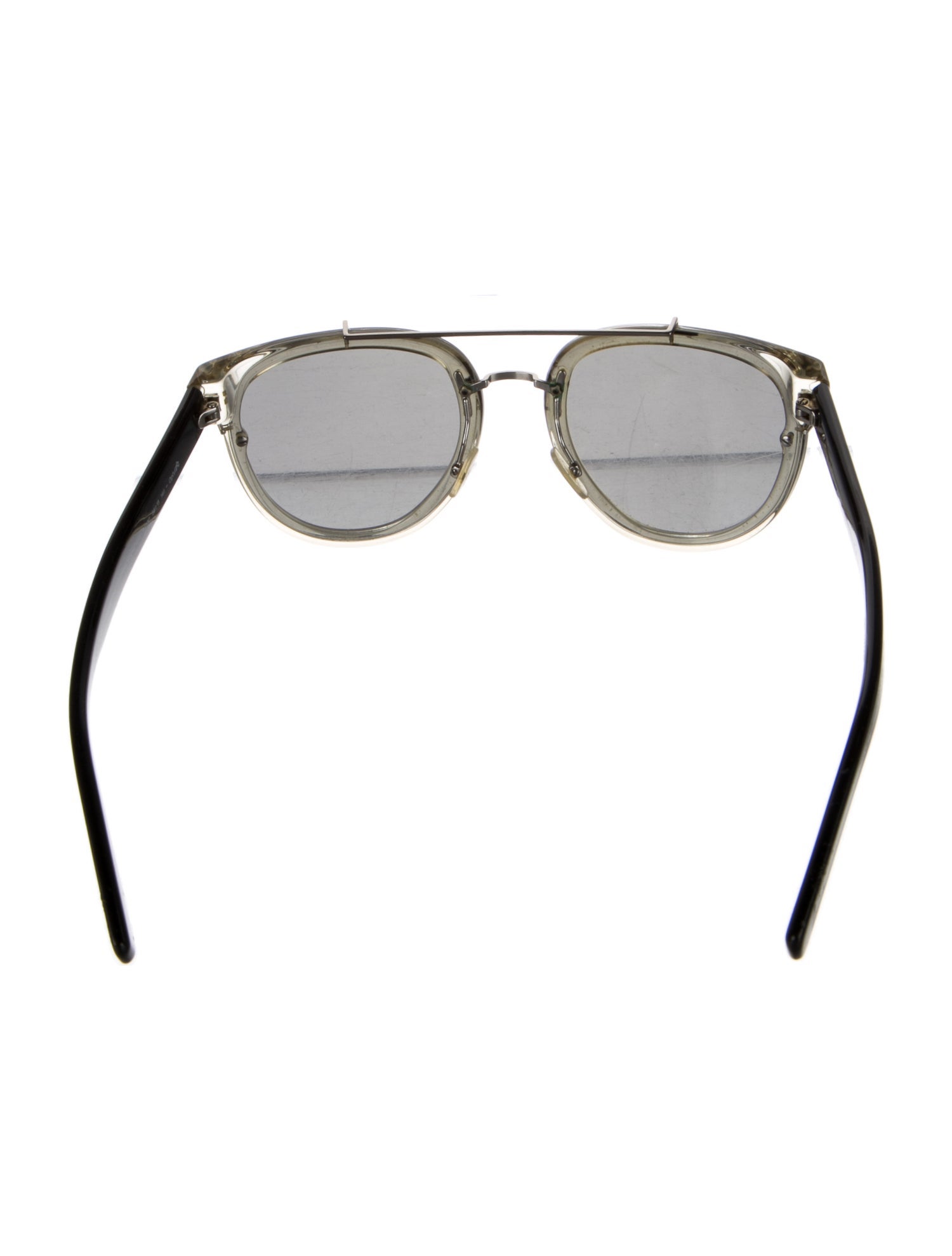 Christian Dior Round Mirrored Sunglasses
