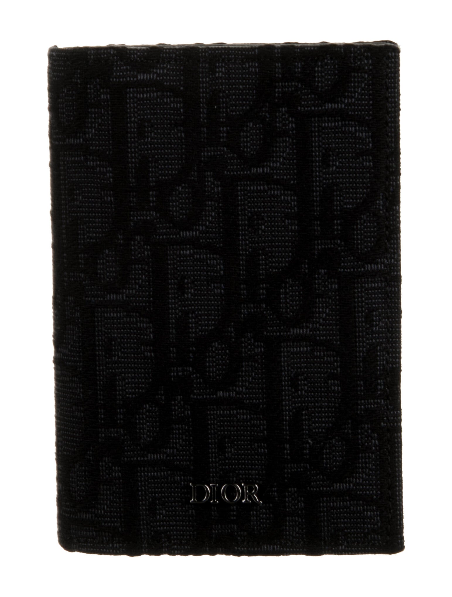 DIOR MEN Oblique Jacquard Wallet w/ Tags
