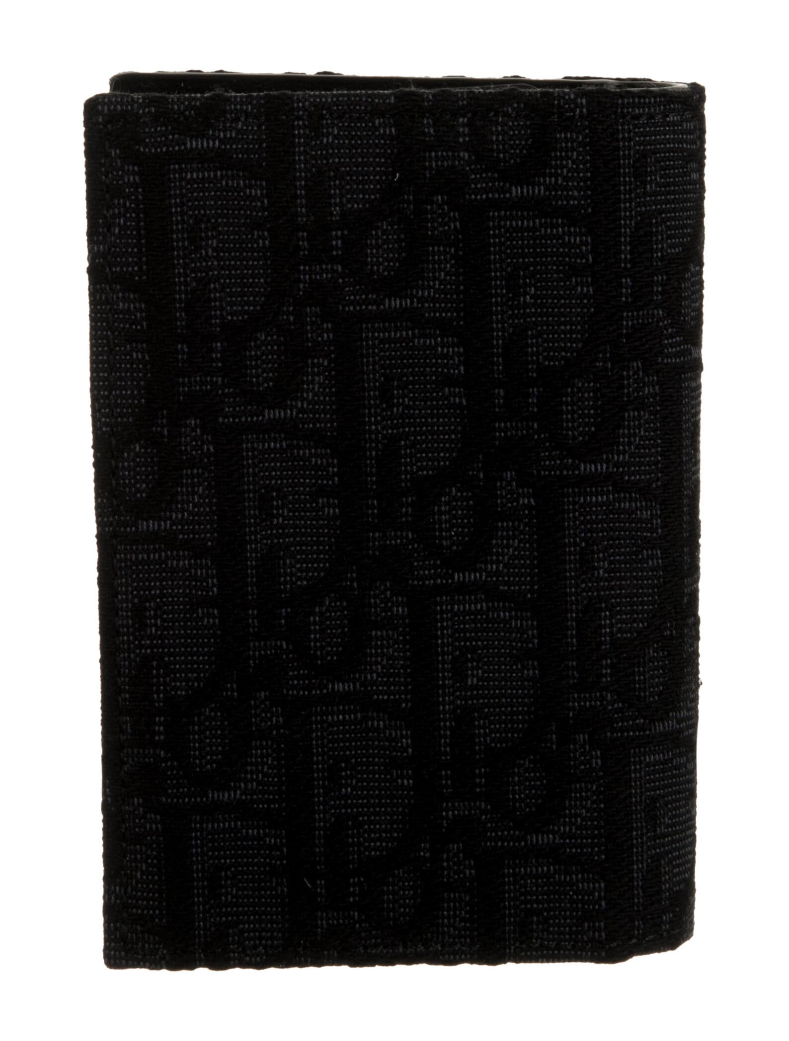 DIOR MEN Oblique Jacquard Wallet w/ Tags