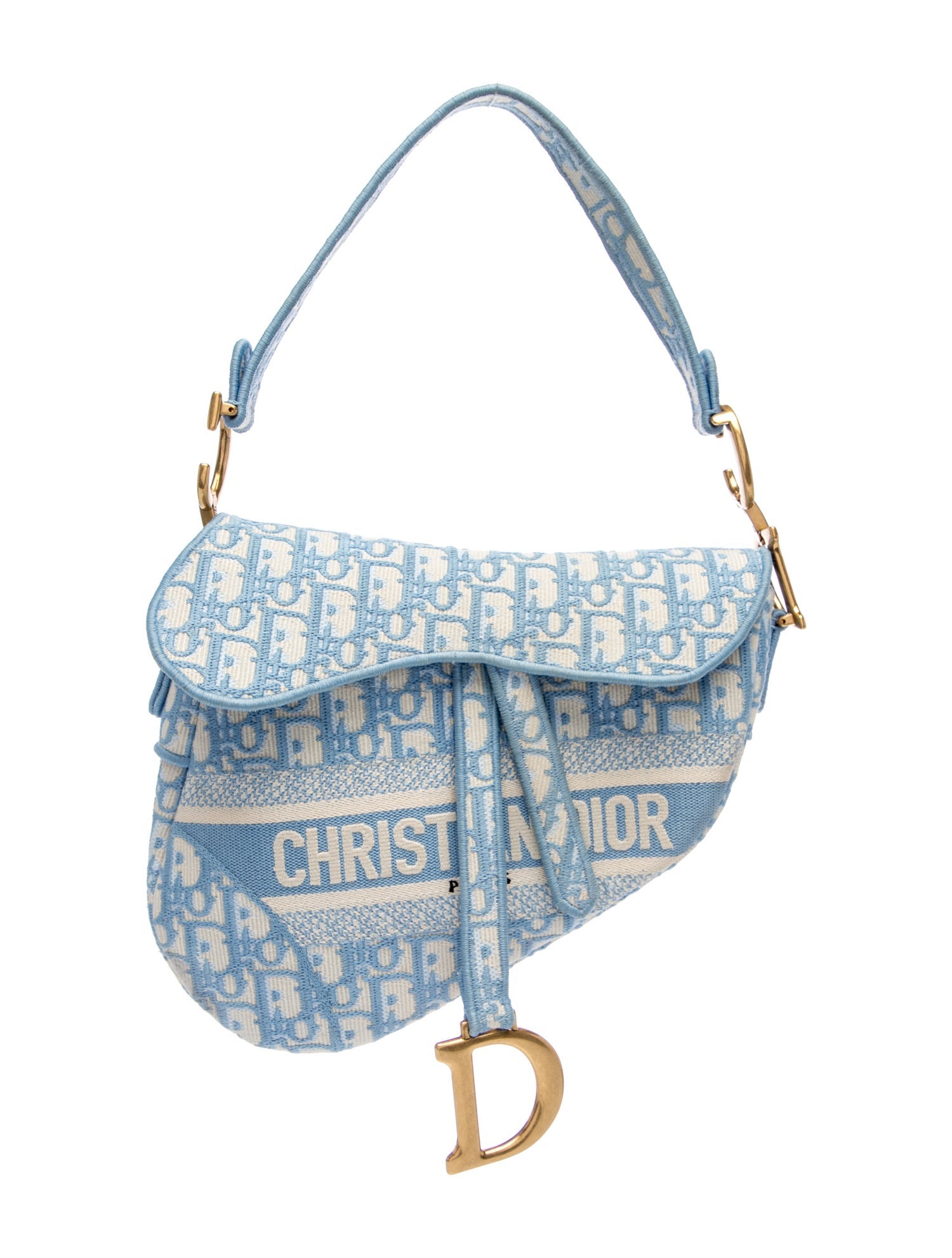 Christian Dior Oblique Jacquard Oblique Saddle