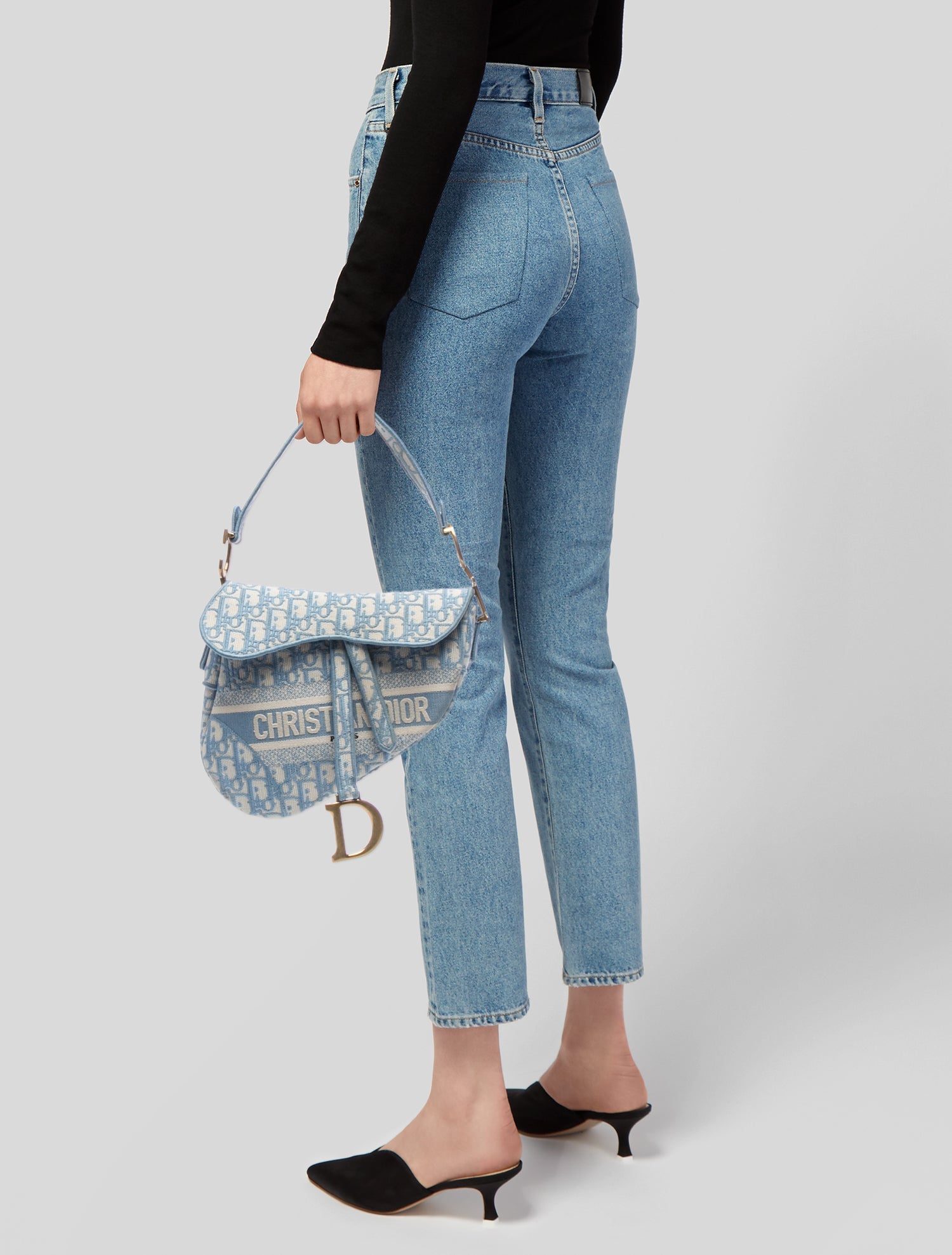 Christian Dior Oblique Jacquard Oblique Saddle
