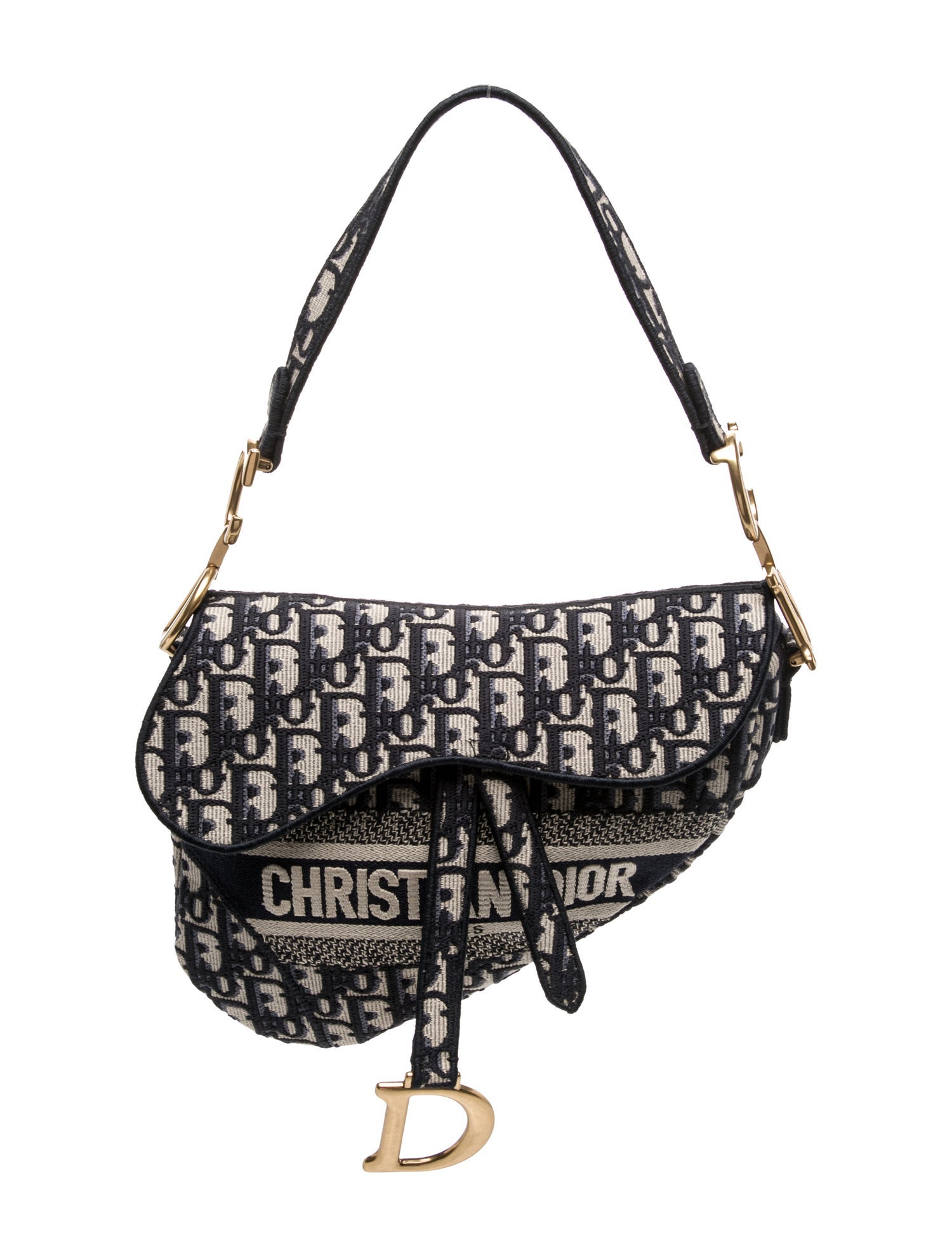 Christian Dior Oblique Jacquard Oblique Saddle