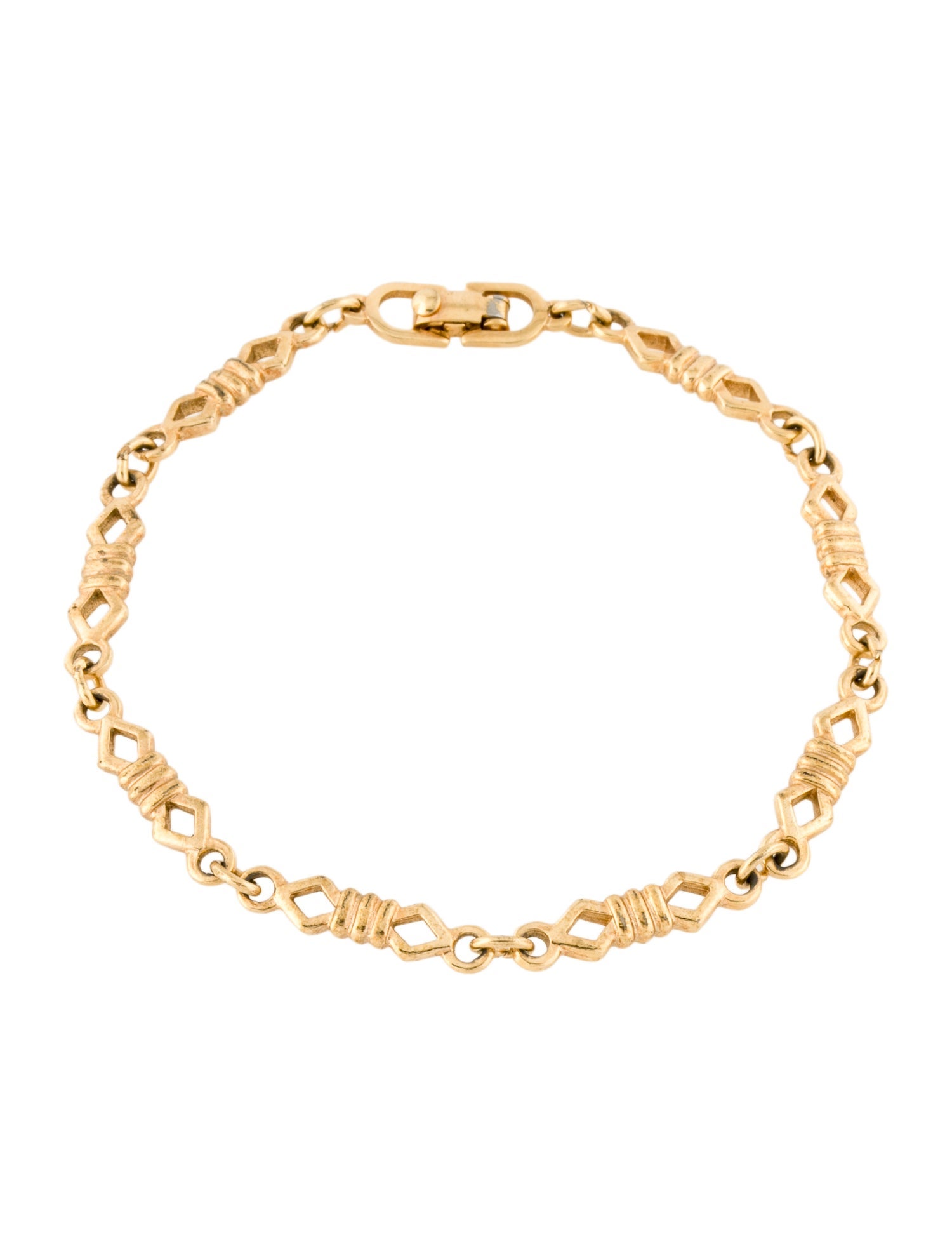 Christian Dior Vintage Link Bracelet