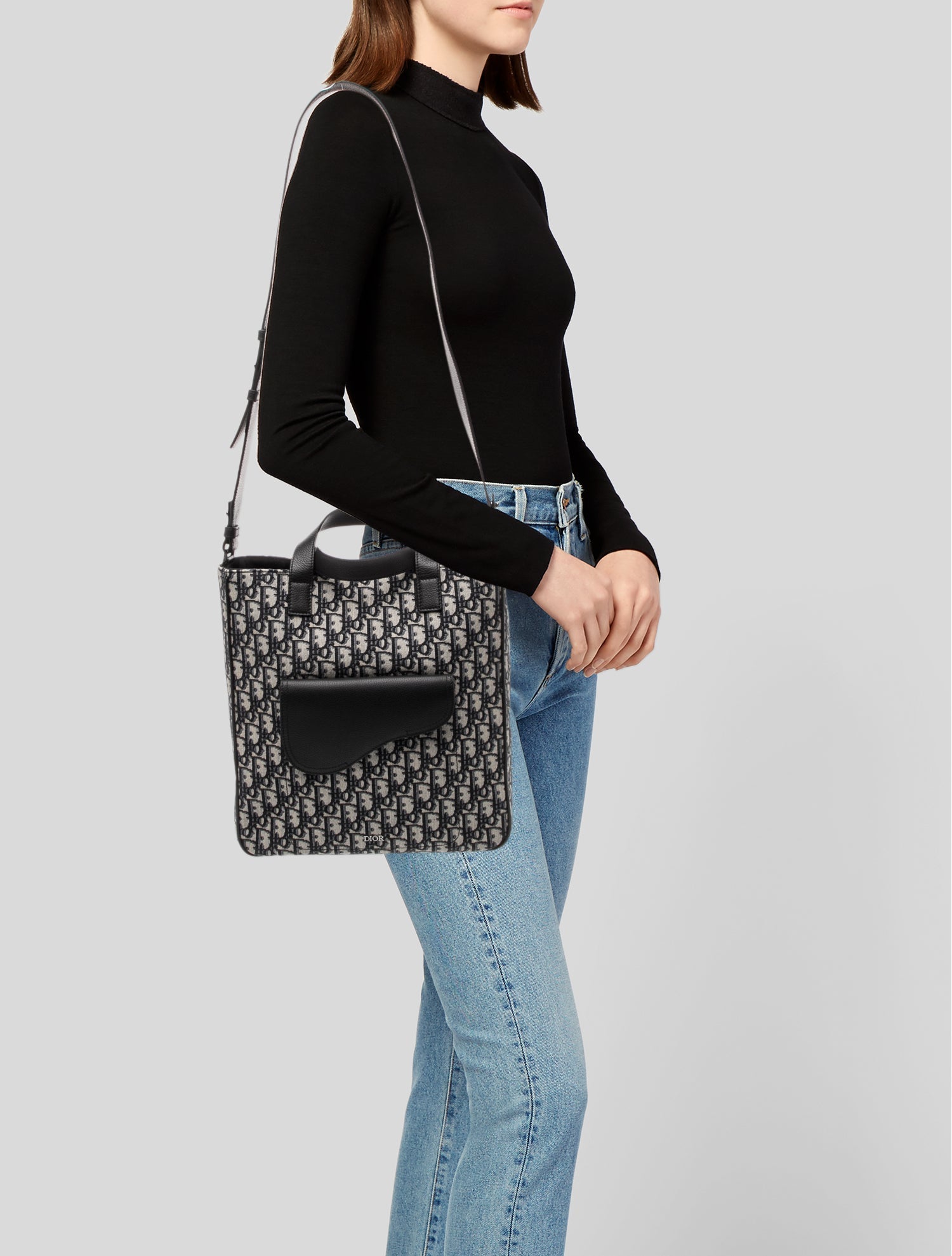 DIOR MEN Oblique Jacquard Christian Dior Saddle