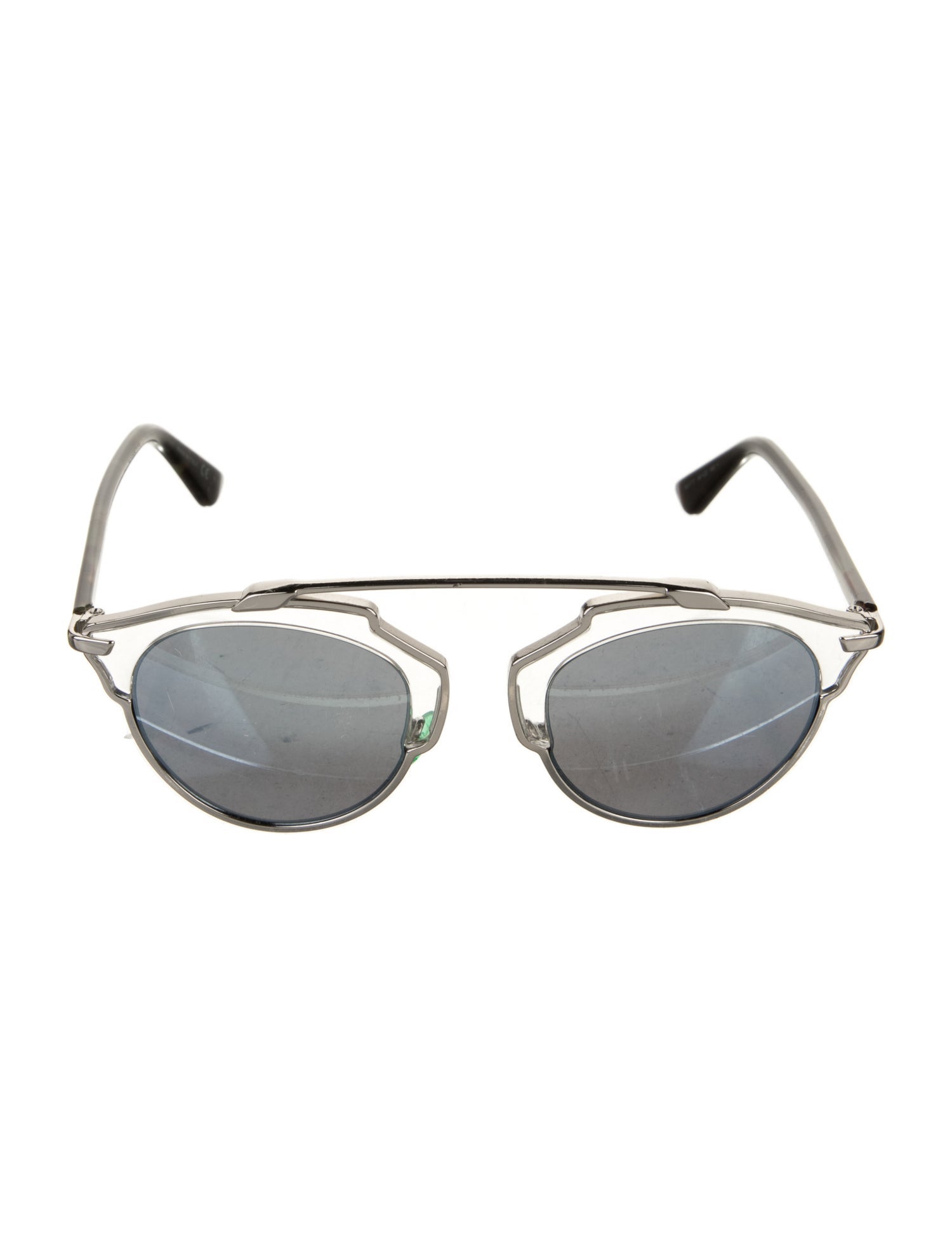 Christian Dior Aviator Mirrored Sunglasses
