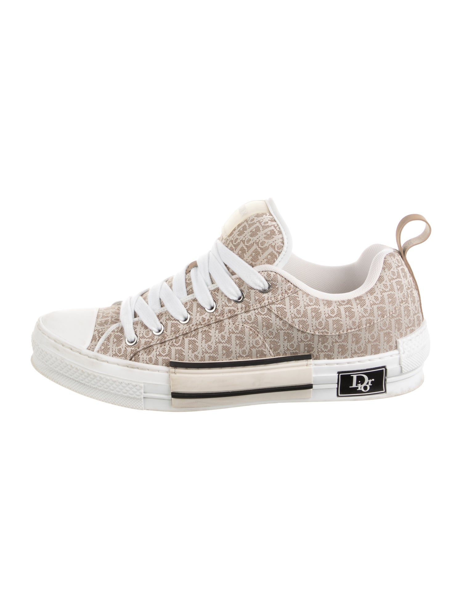 Christian Dior Canvas Patterned Sneakers