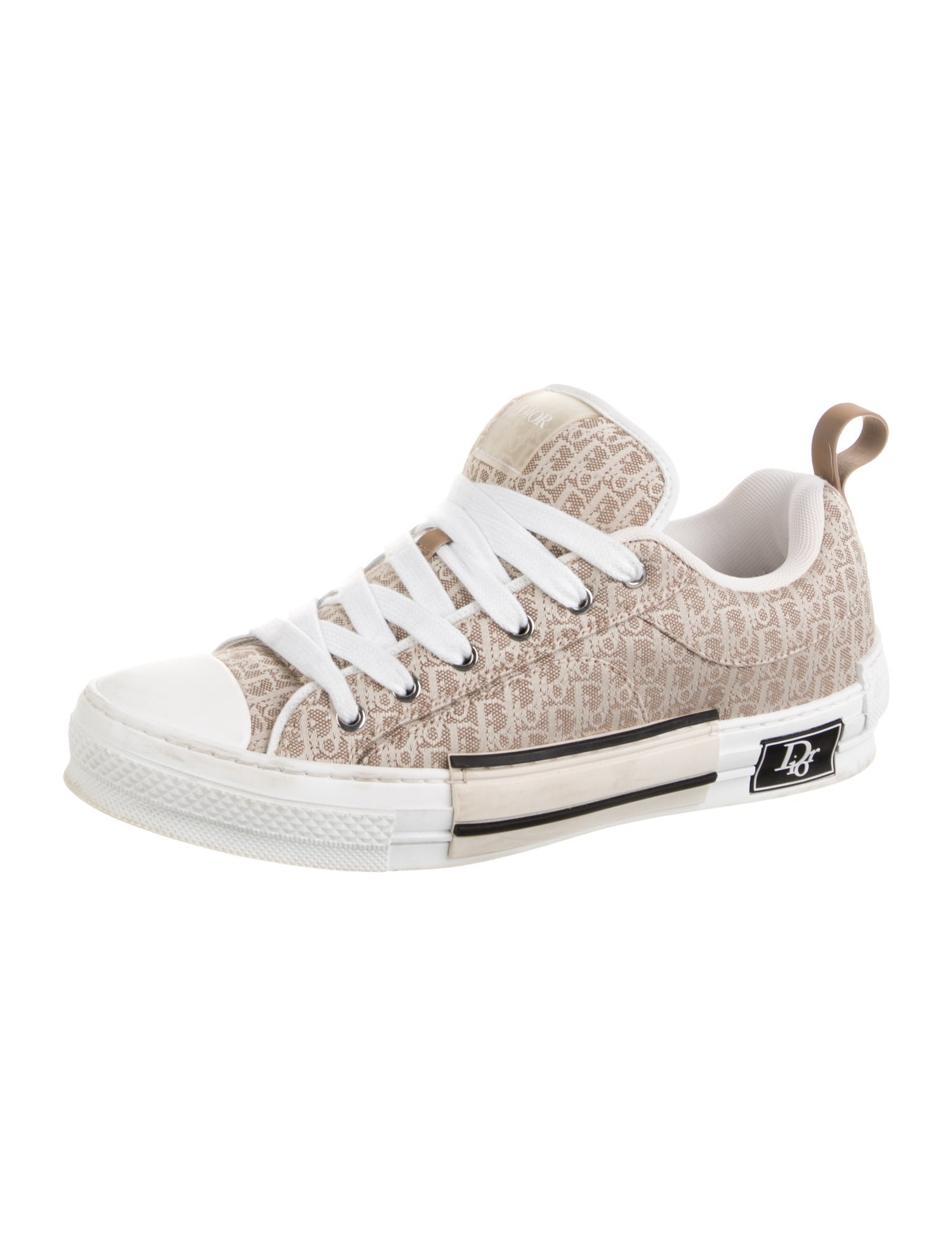 Christian Dior Canvas Patterned Sneakers