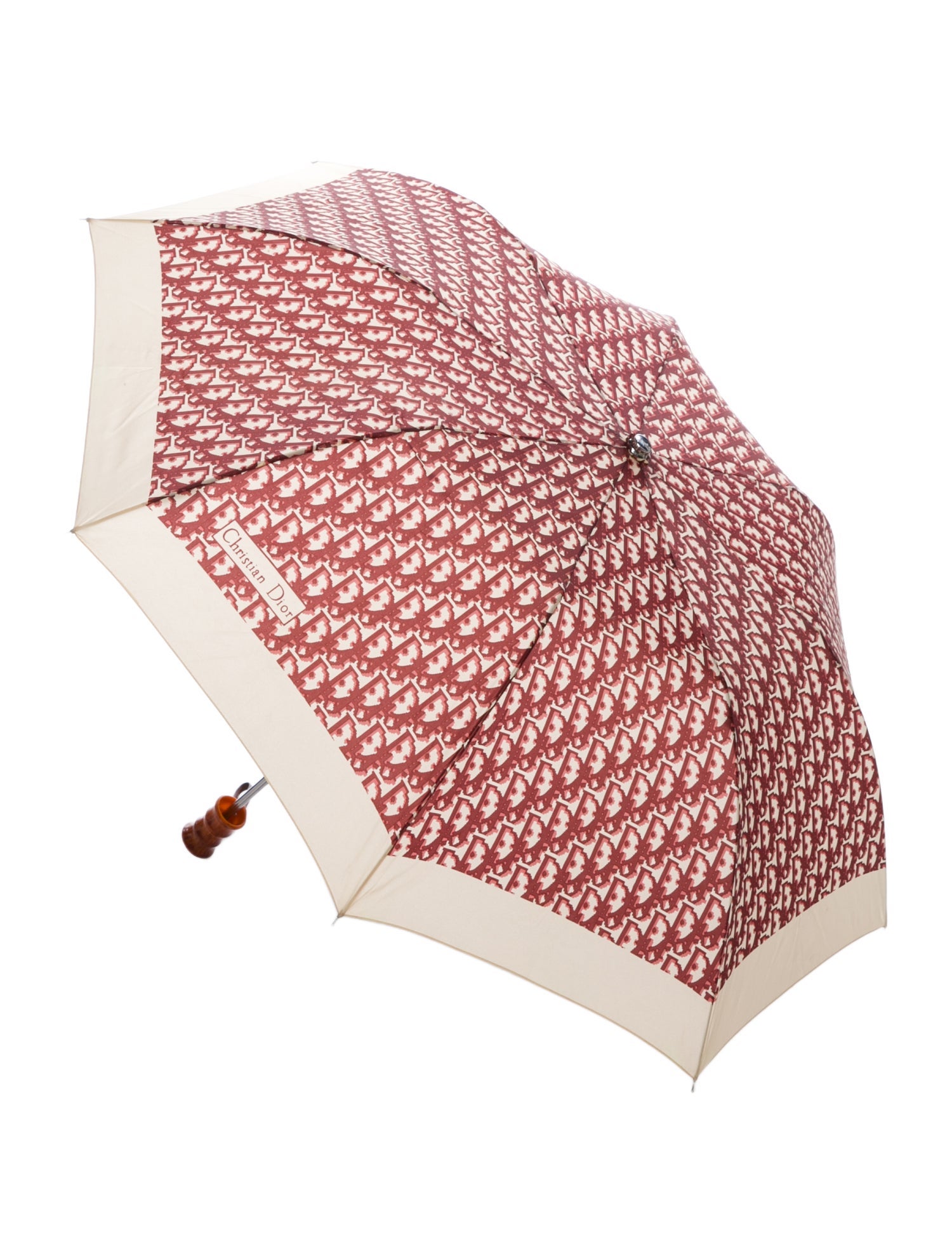 Christian Dior Diorissimo Print Umbrella
