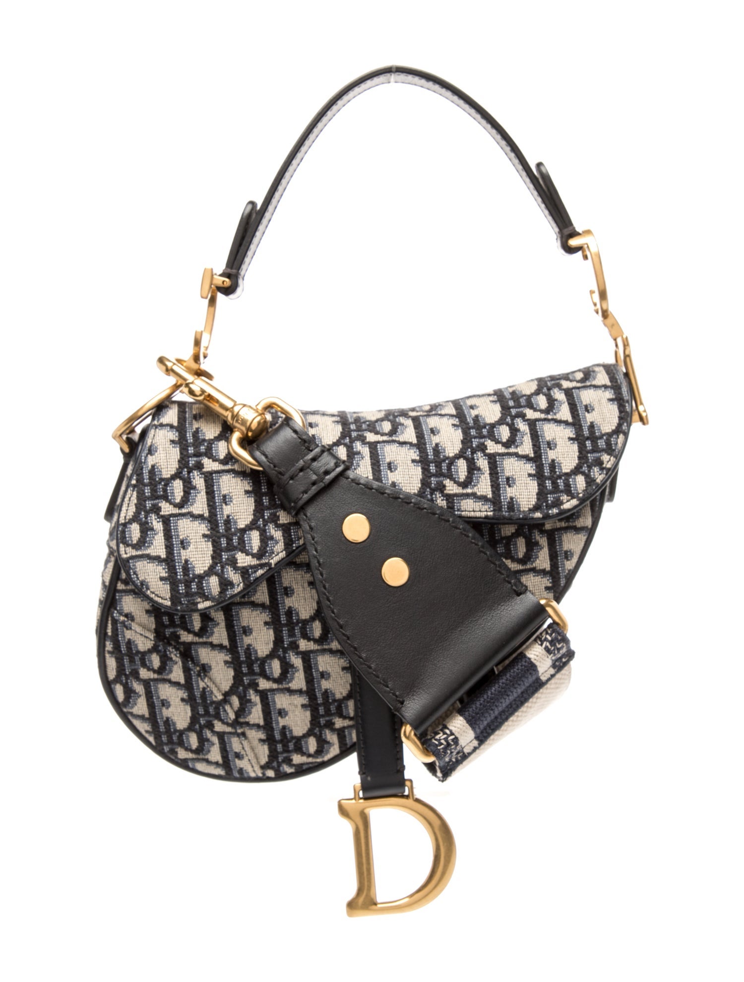 Christian Dior Oblique Jacquard Oblique Saddle
