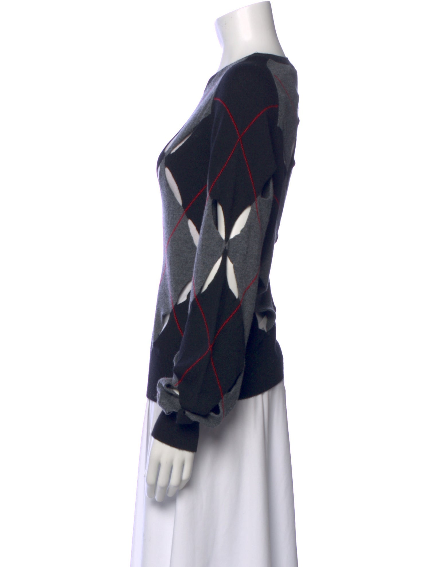 Christian Dior Cashmere Printed Sweater w/ Tags