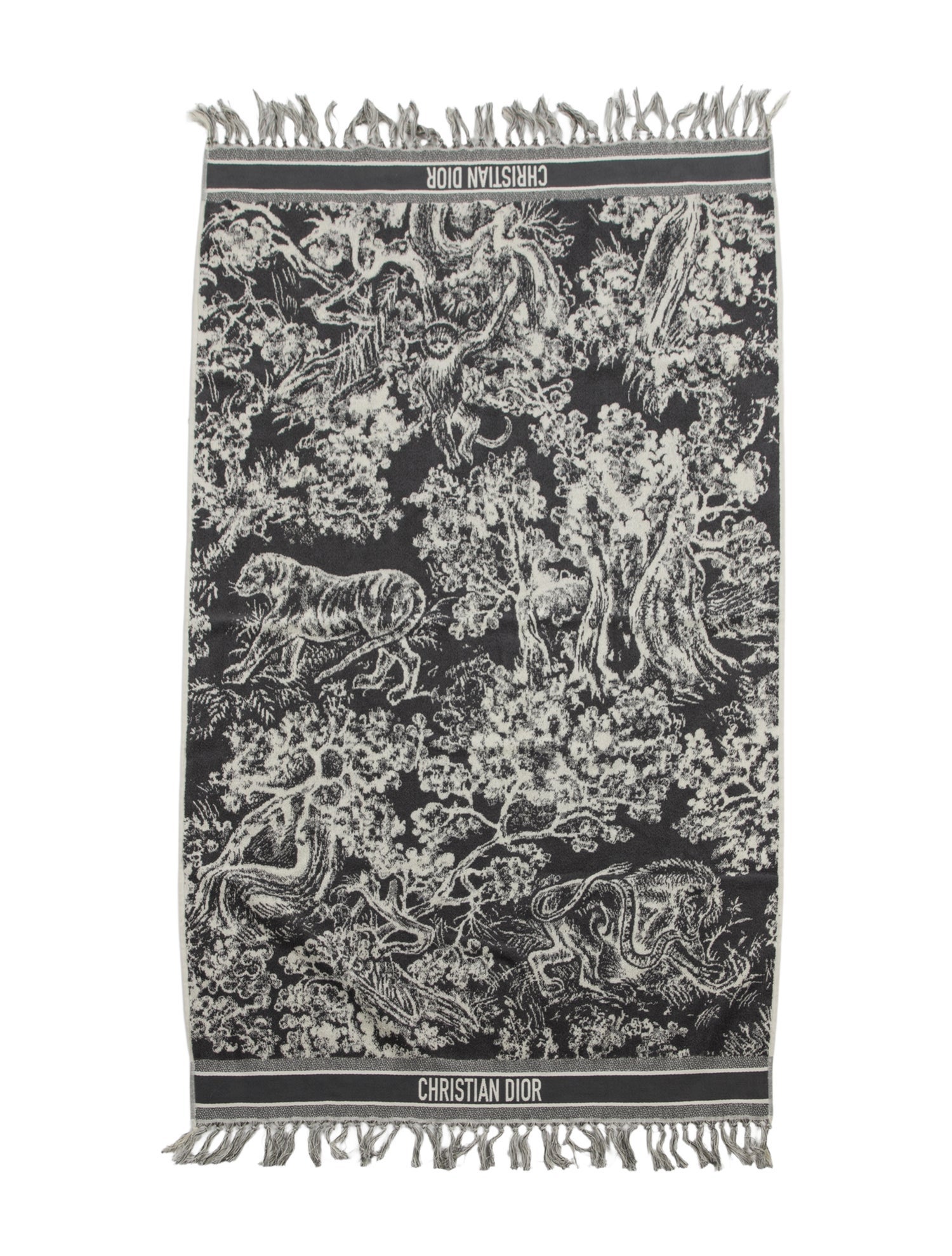 Christian Dior Toile de Juoy Beach Towel