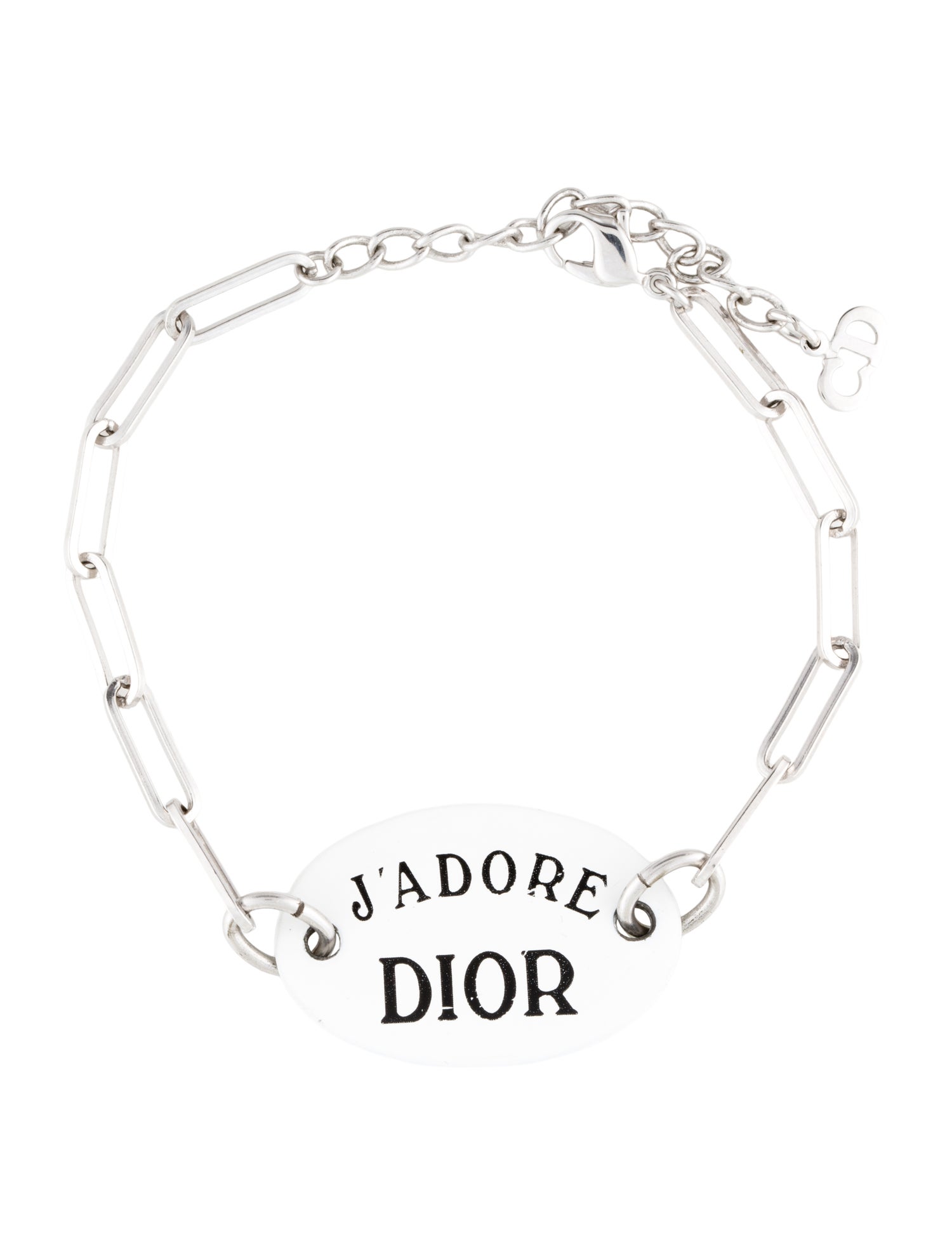 Christian Dior Vintage Enamel Station Bracelet