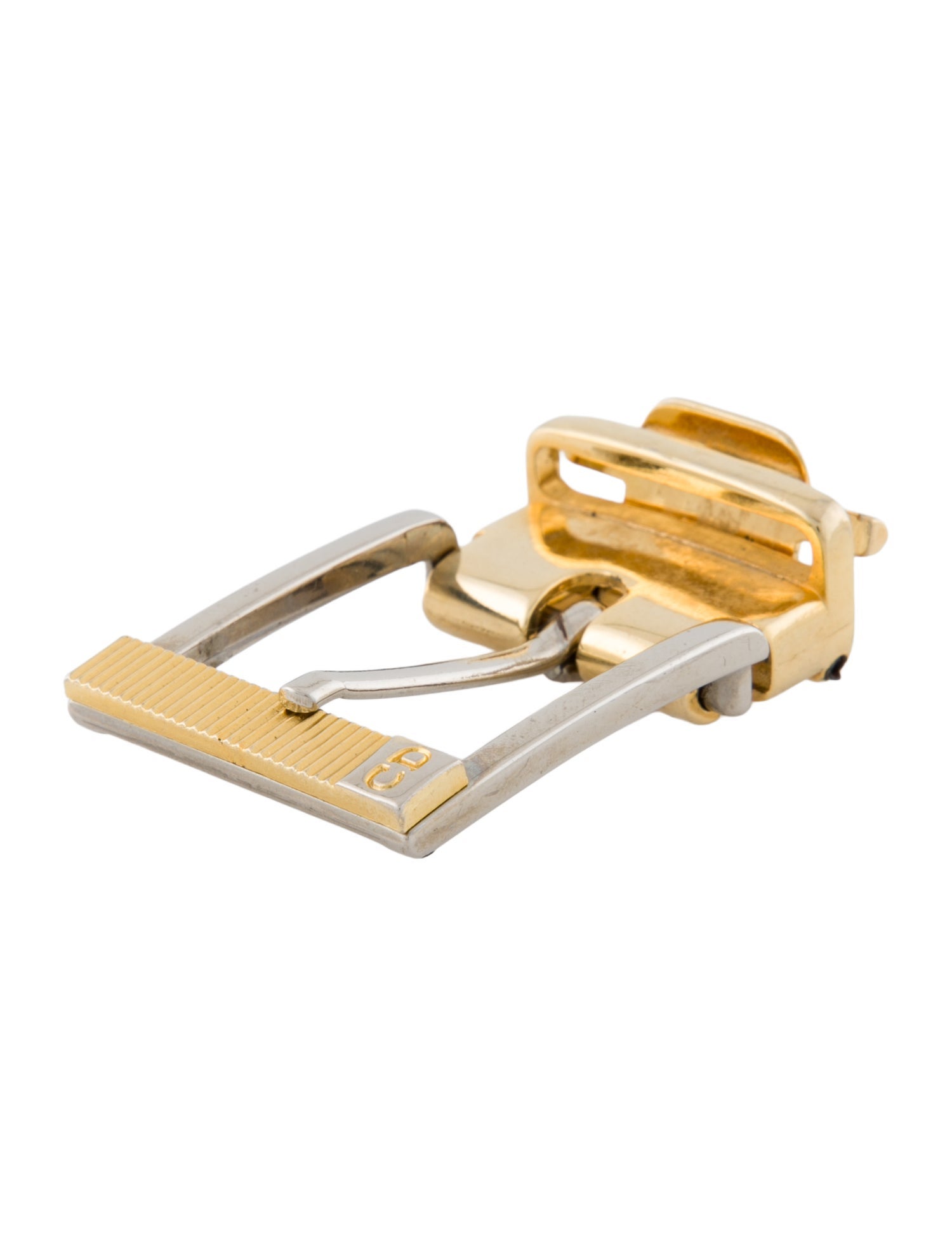 Christian Dior Dual Tone Belt Buckle