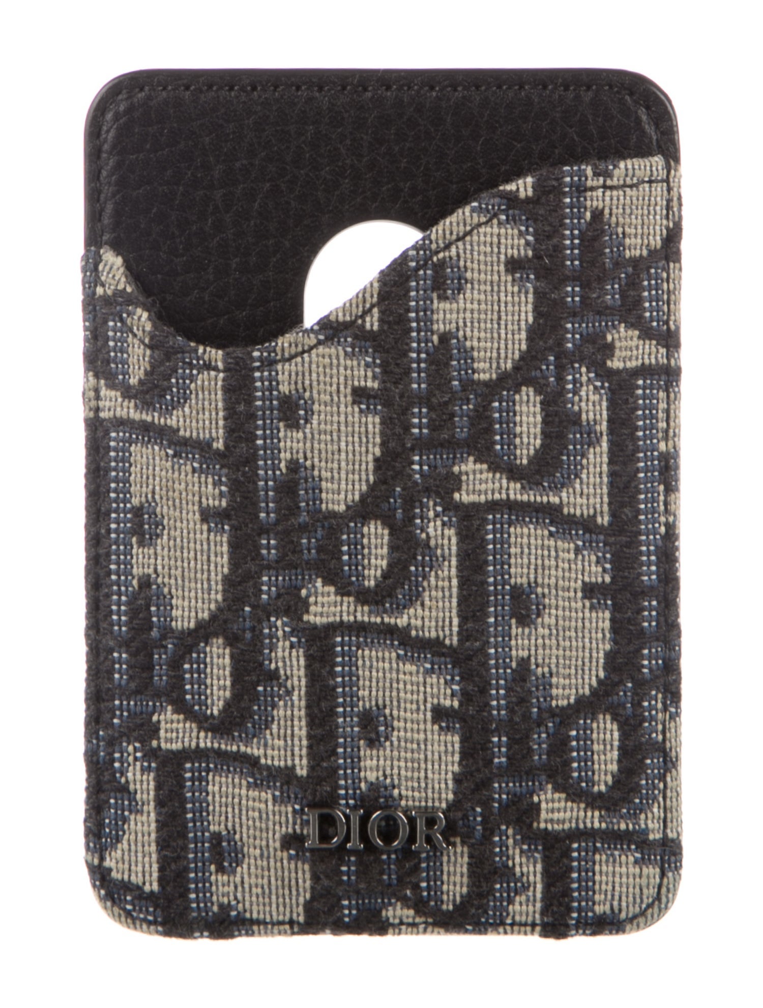 DIOR MEN 2024 Saddle Magnetic Card Holder Card Holder