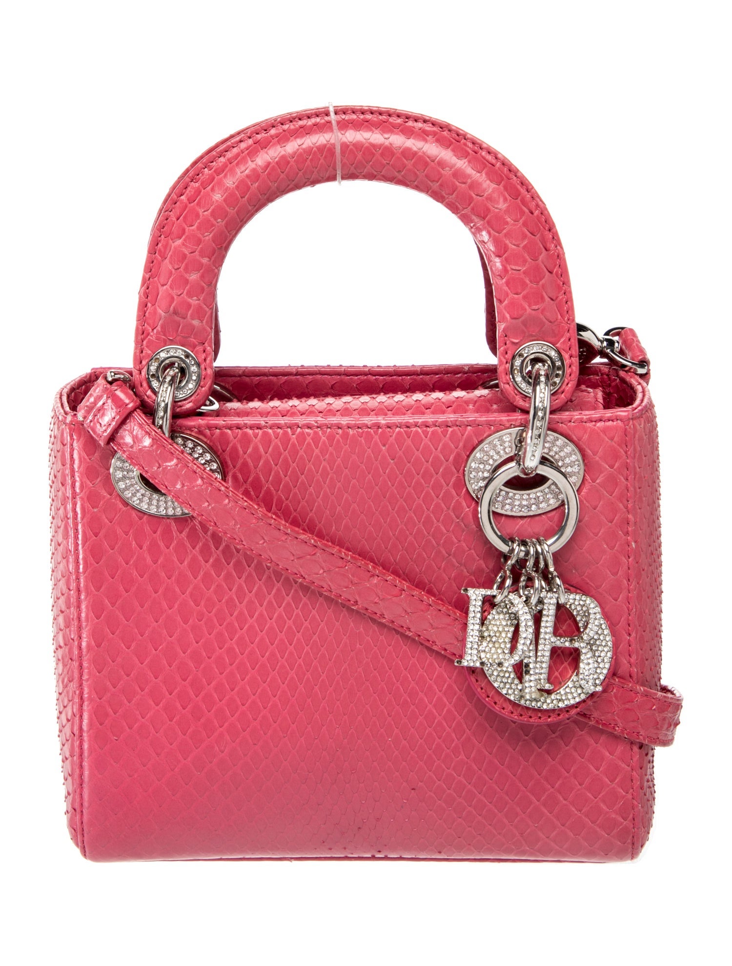 Christian Dior Python Lady Dior Mini