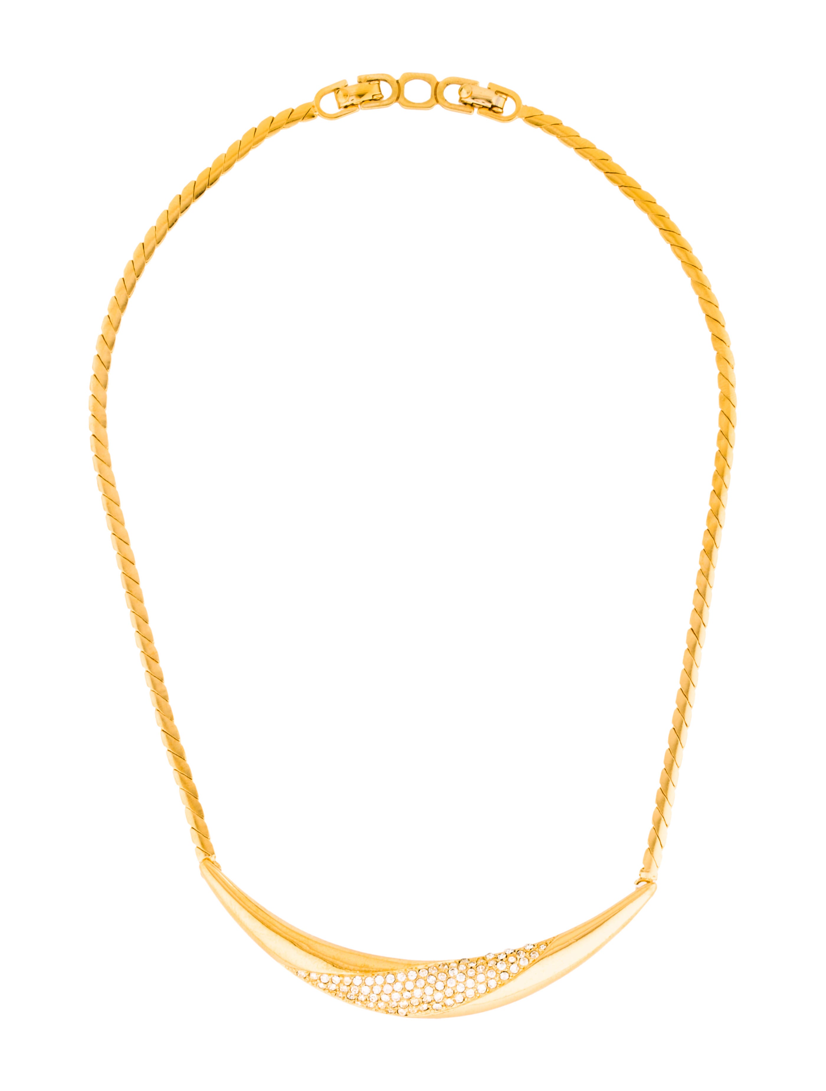 Christian Dior Vintage Collar Necklace Necklaces CHR57757 The