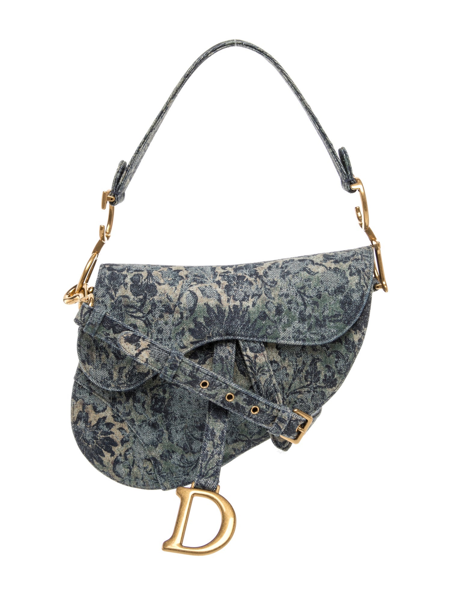 Christian Dior Oblique Jacquard Saddle