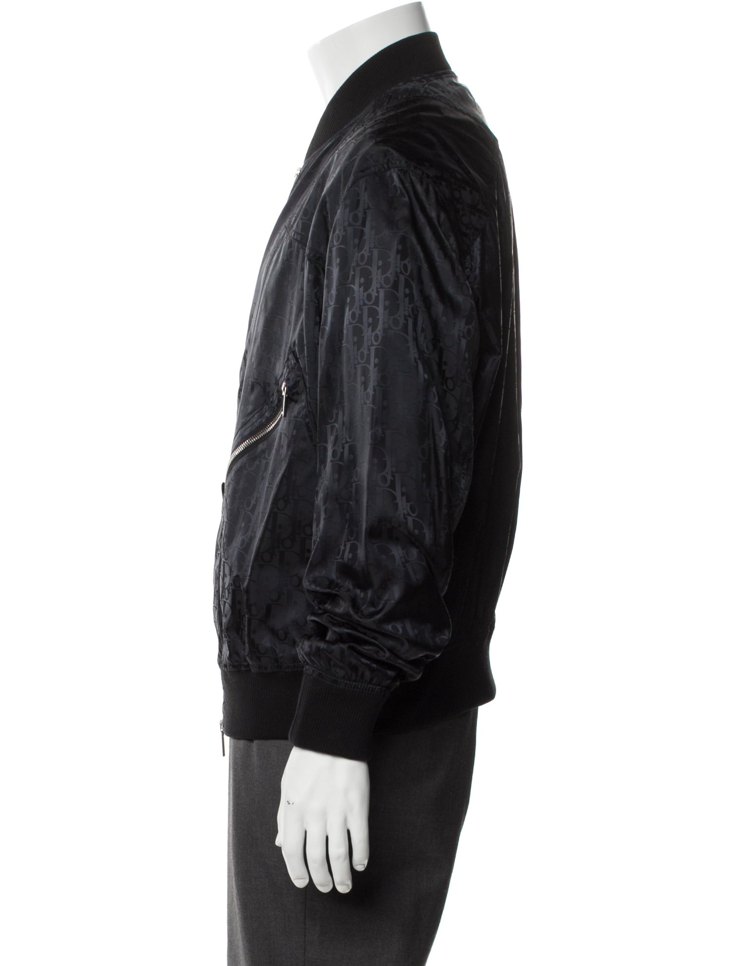 DIOR MEN 2019 Oblique Jacquard Bomber Jacket