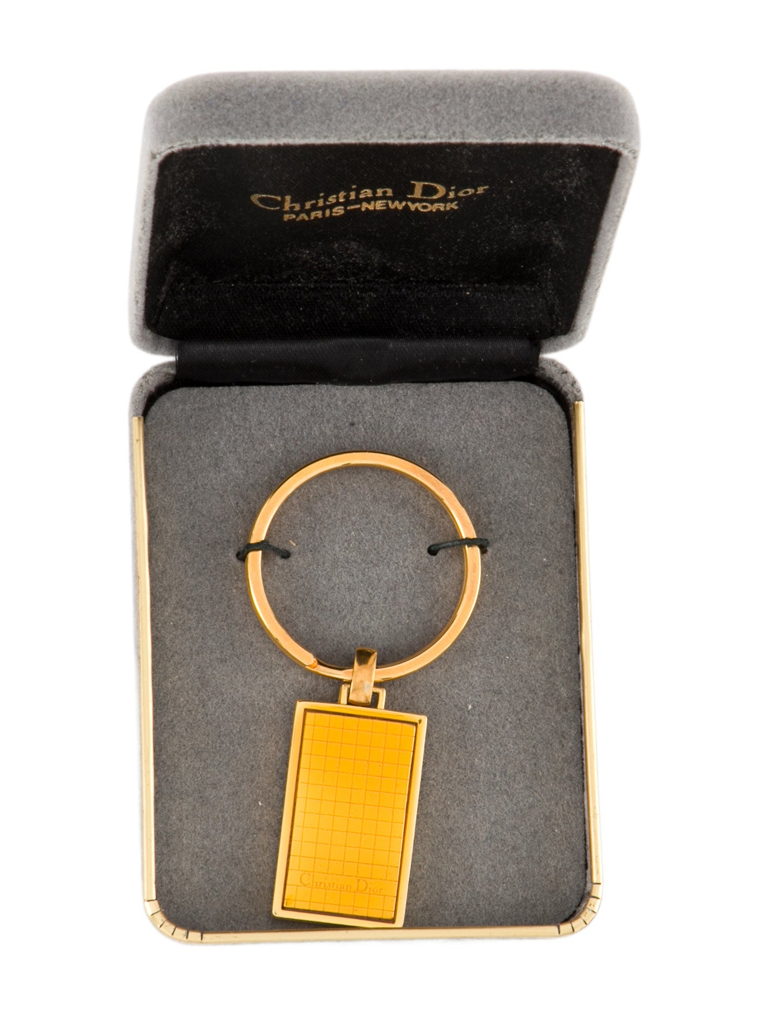 Christian Dior Metal Keychain