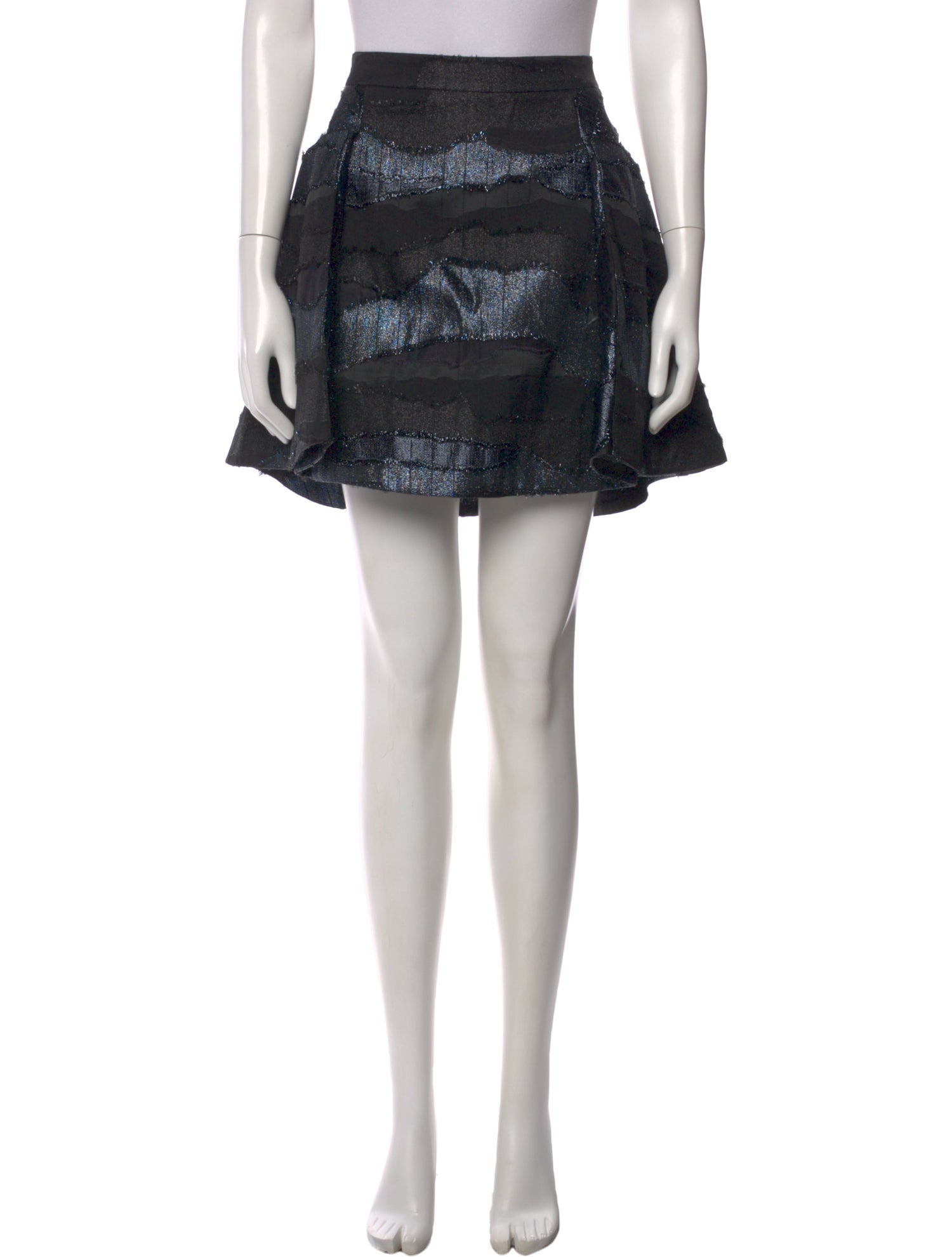 Christian Dior Fringe Trim Accent Mini Skirt