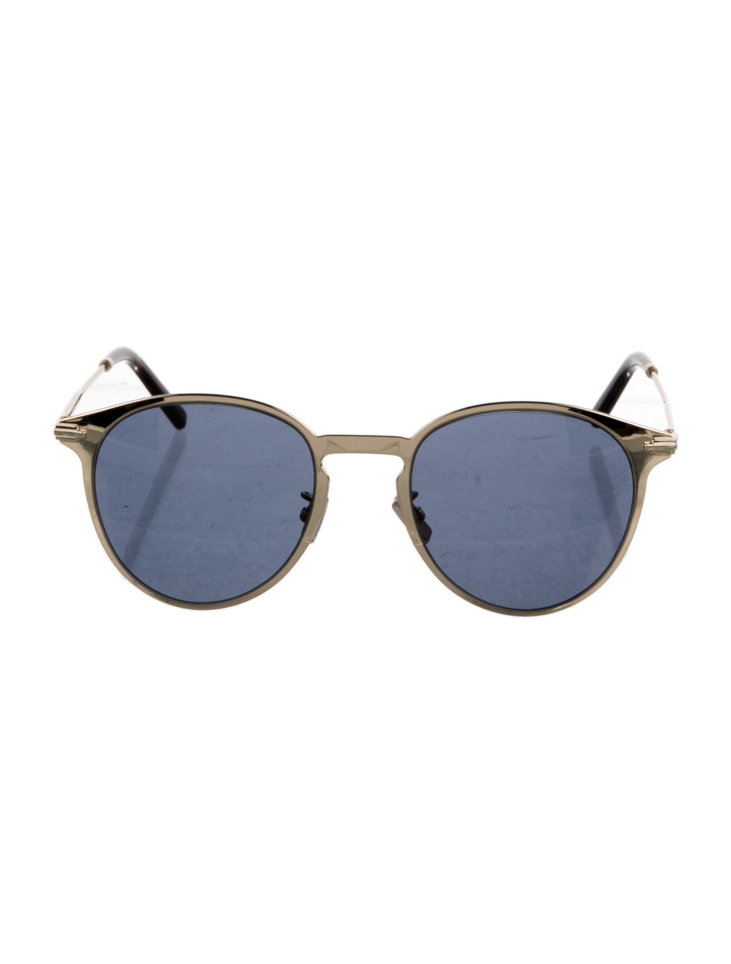 DIOR MEN DiorBlackSuit R8U Round Sunglasses