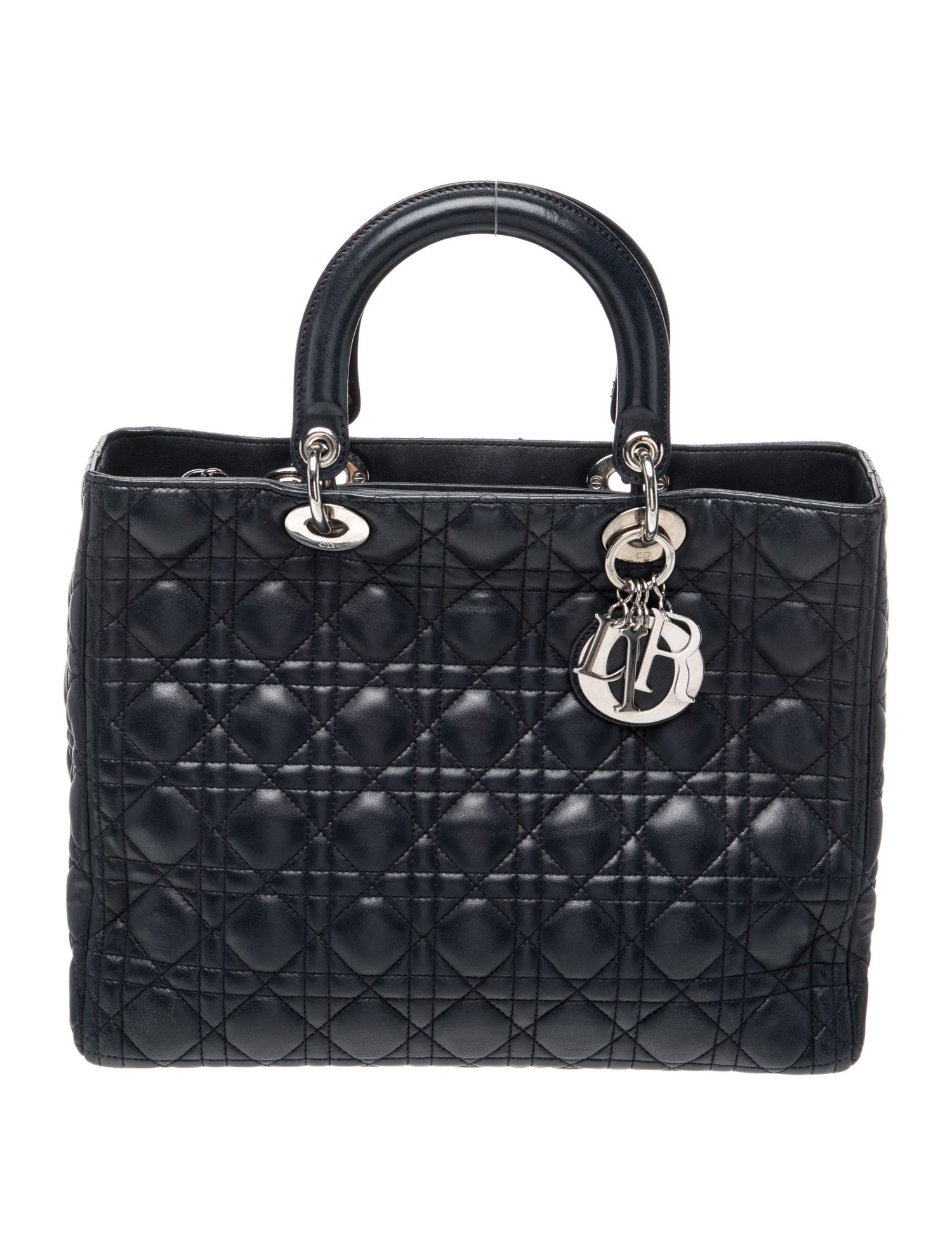 Christian Dior Cannage Top Handle Bag