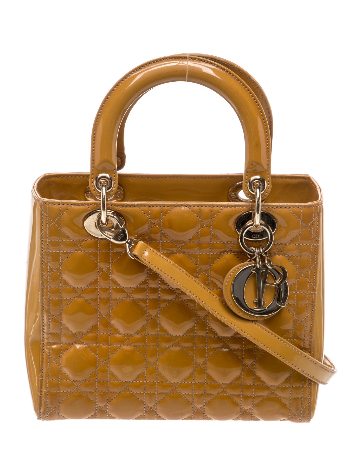 Christian Dior Cannage Top Handle Bag