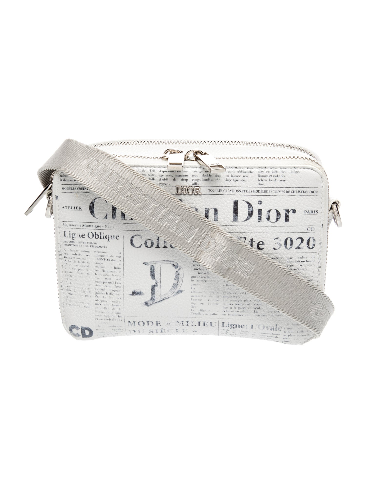 DIOR x Daniel Arsham Signature Newspaper Print
