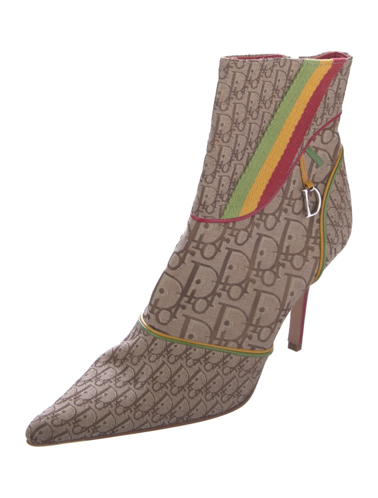 Christian Dior Vintage Diorissimo Rasta Sock Boots