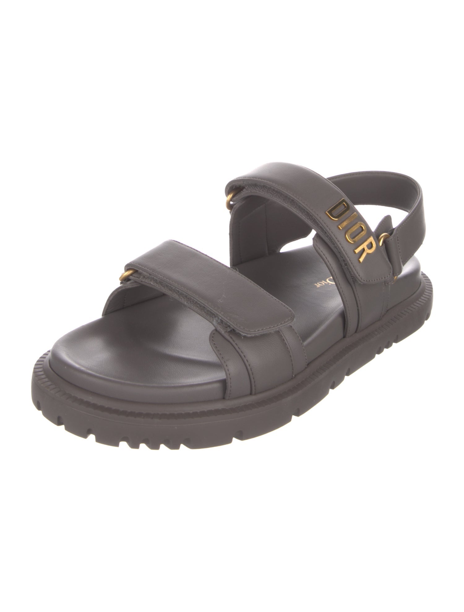 Christian Dior Leather Slingback Sandals