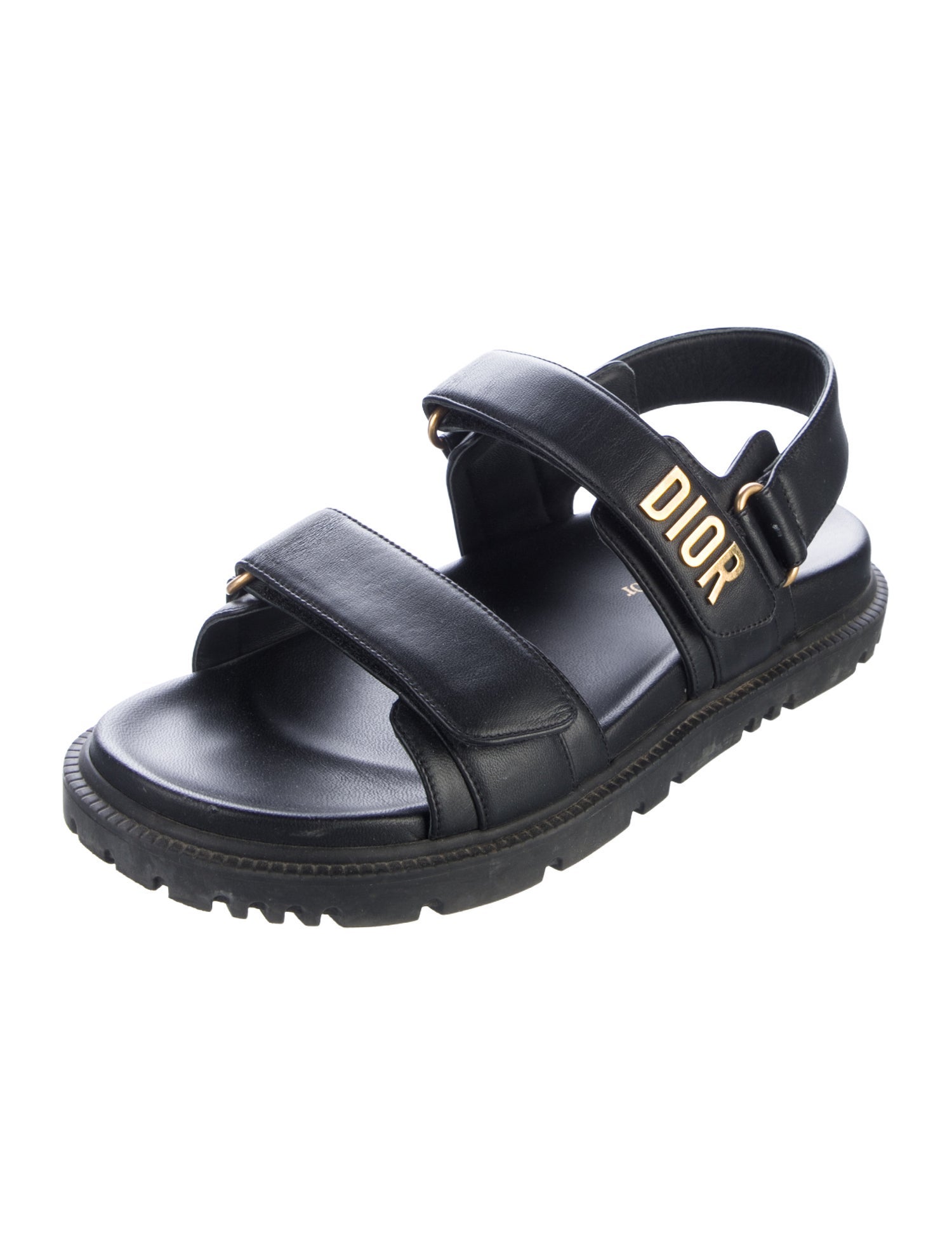 Christian Dior Leather Slingback Sandals