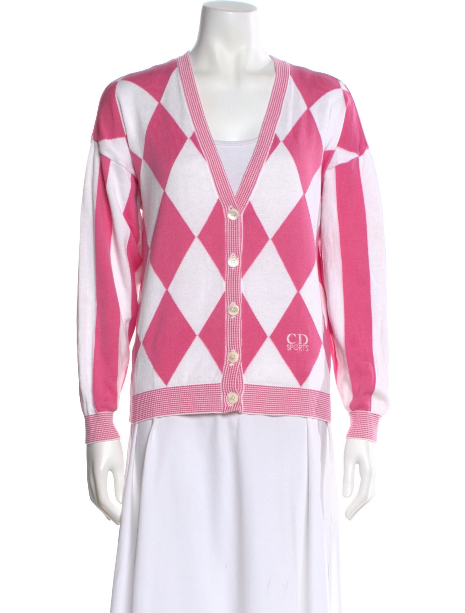 Christian Dior Vintage Printed Sweater