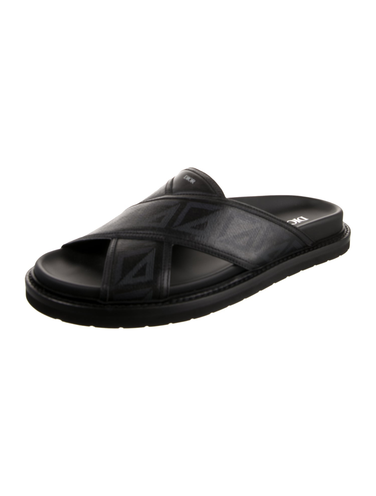 DIOR MEN Leather Slides