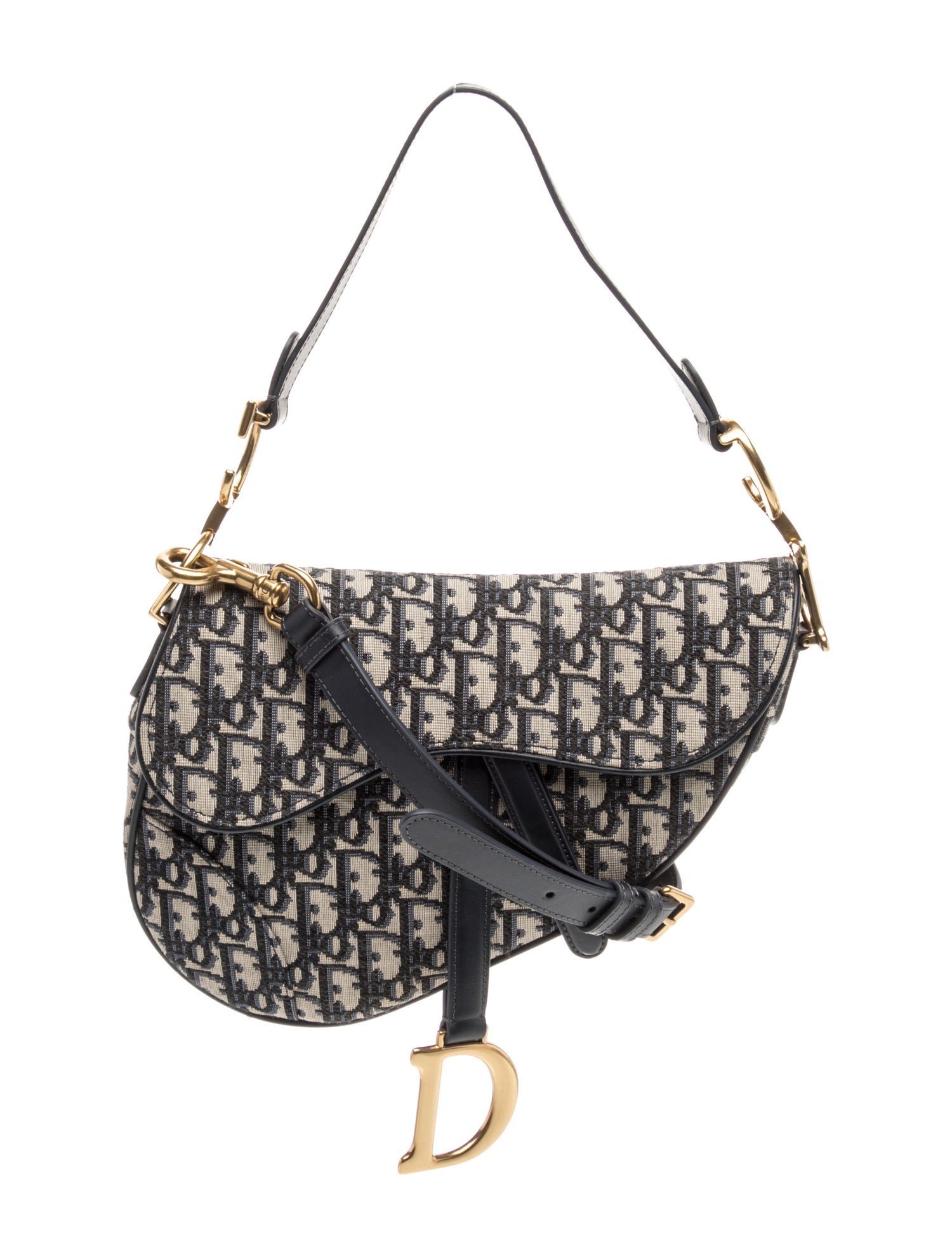 Christian Dior Oblique Jacquard Saddle