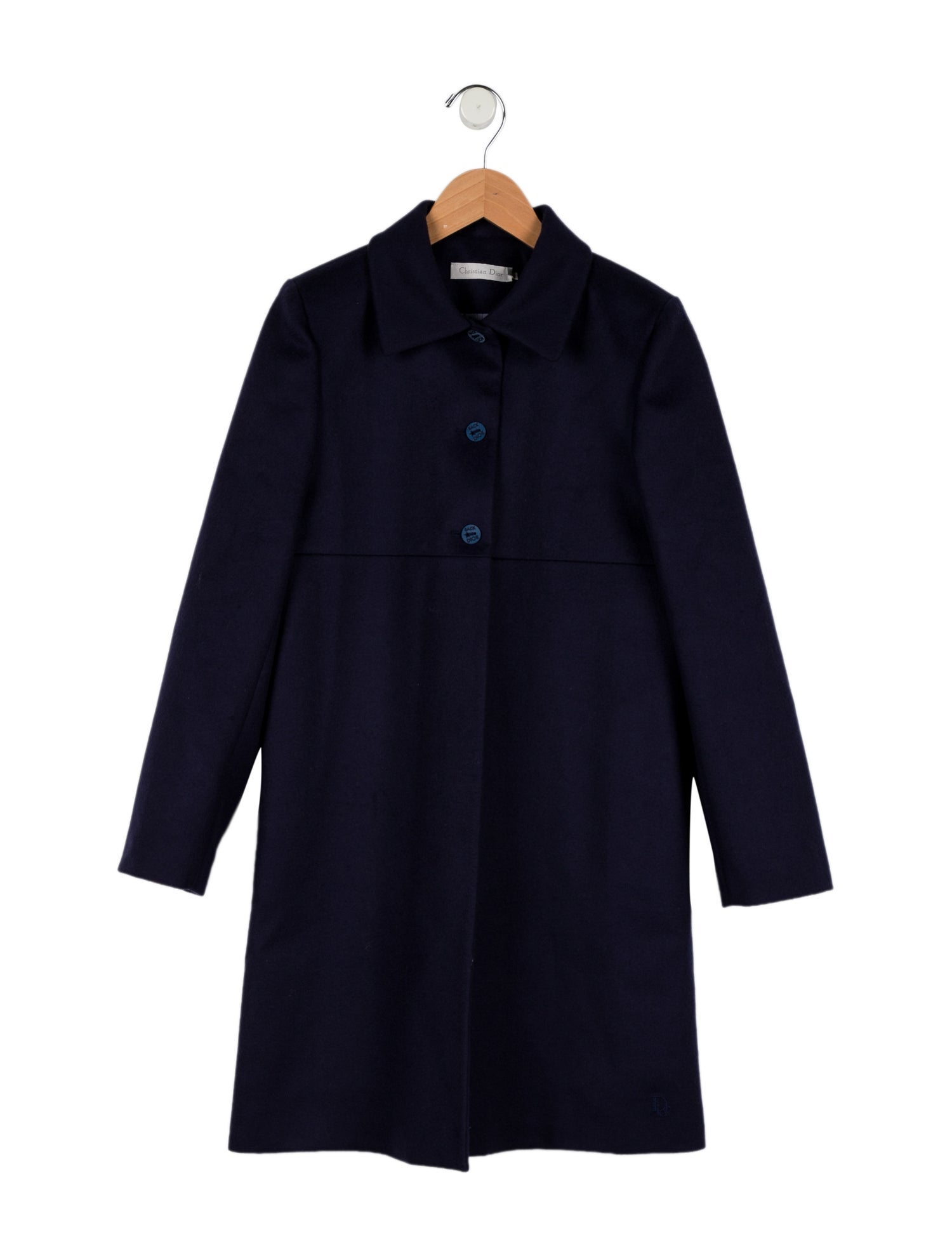 Christian Dior Girls' Wool Coat