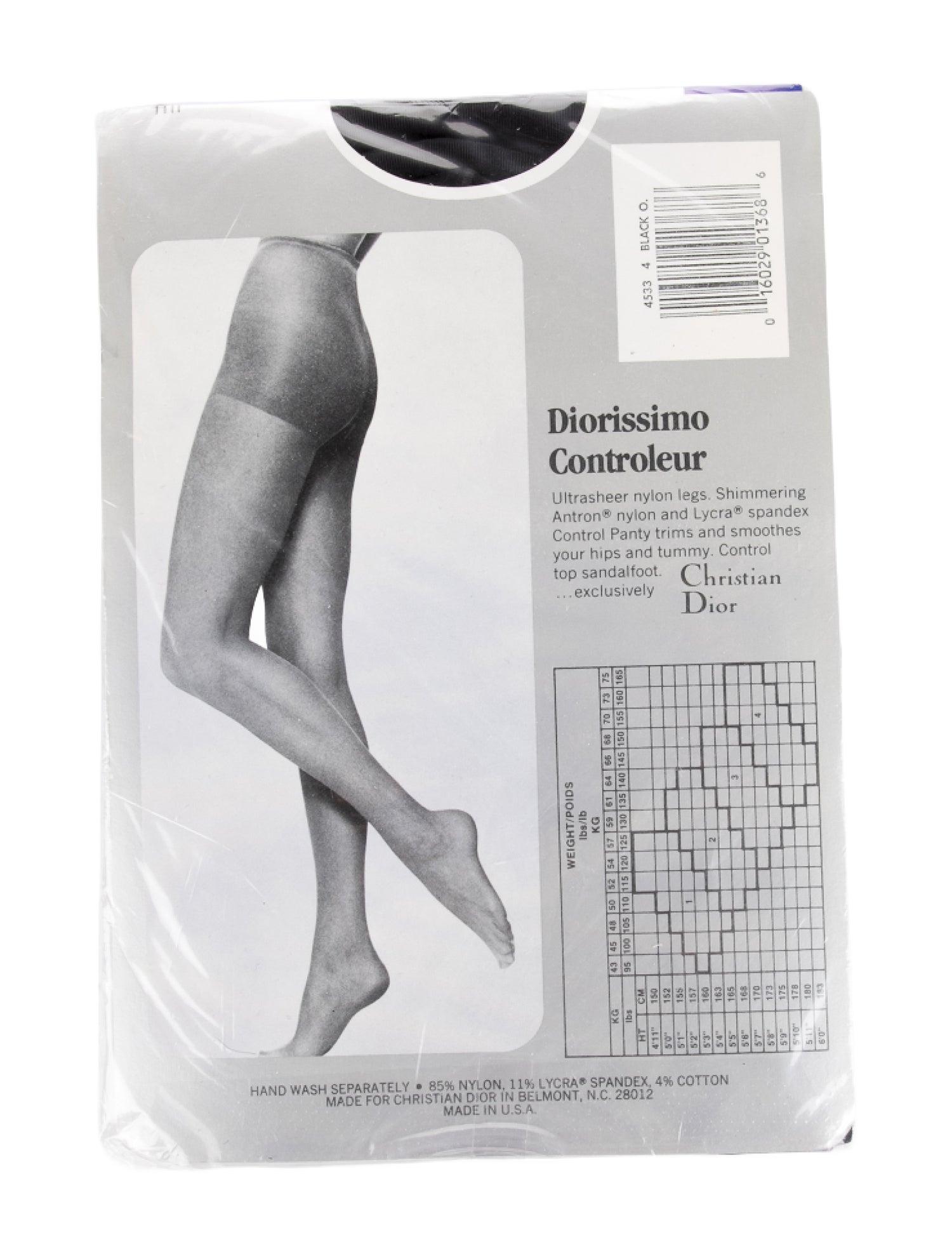 Christian Dior Diorissimo Pantyhose