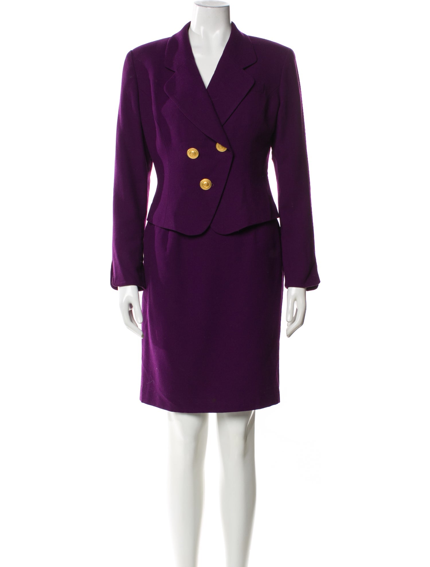 Christian Dior Wool Skirt Suit