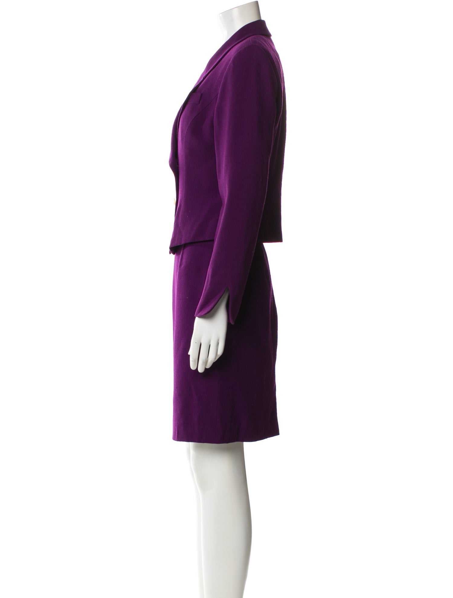 Christian Dior Wool Skirt Suit
