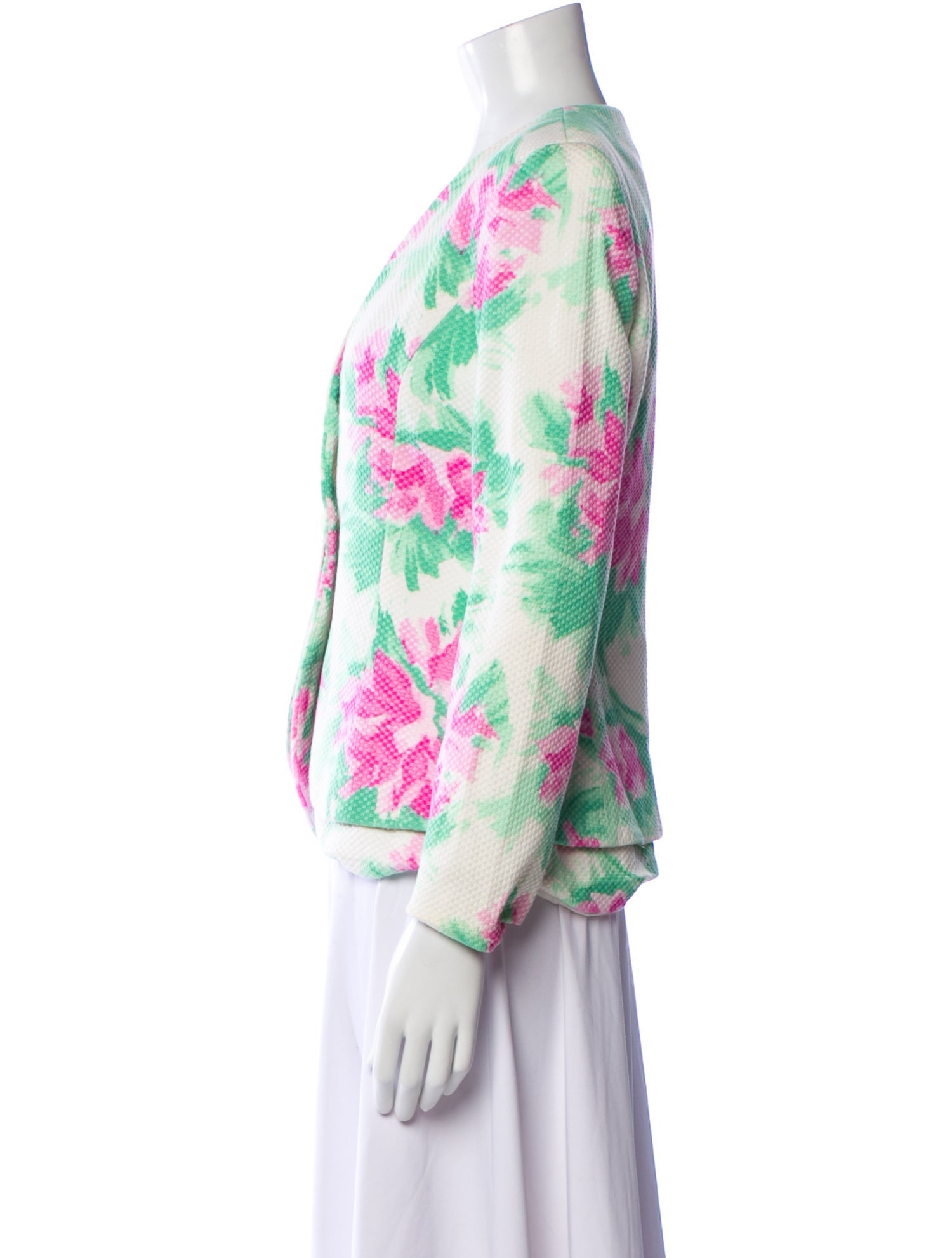 Christian Dior Floral Print Evening Jacket