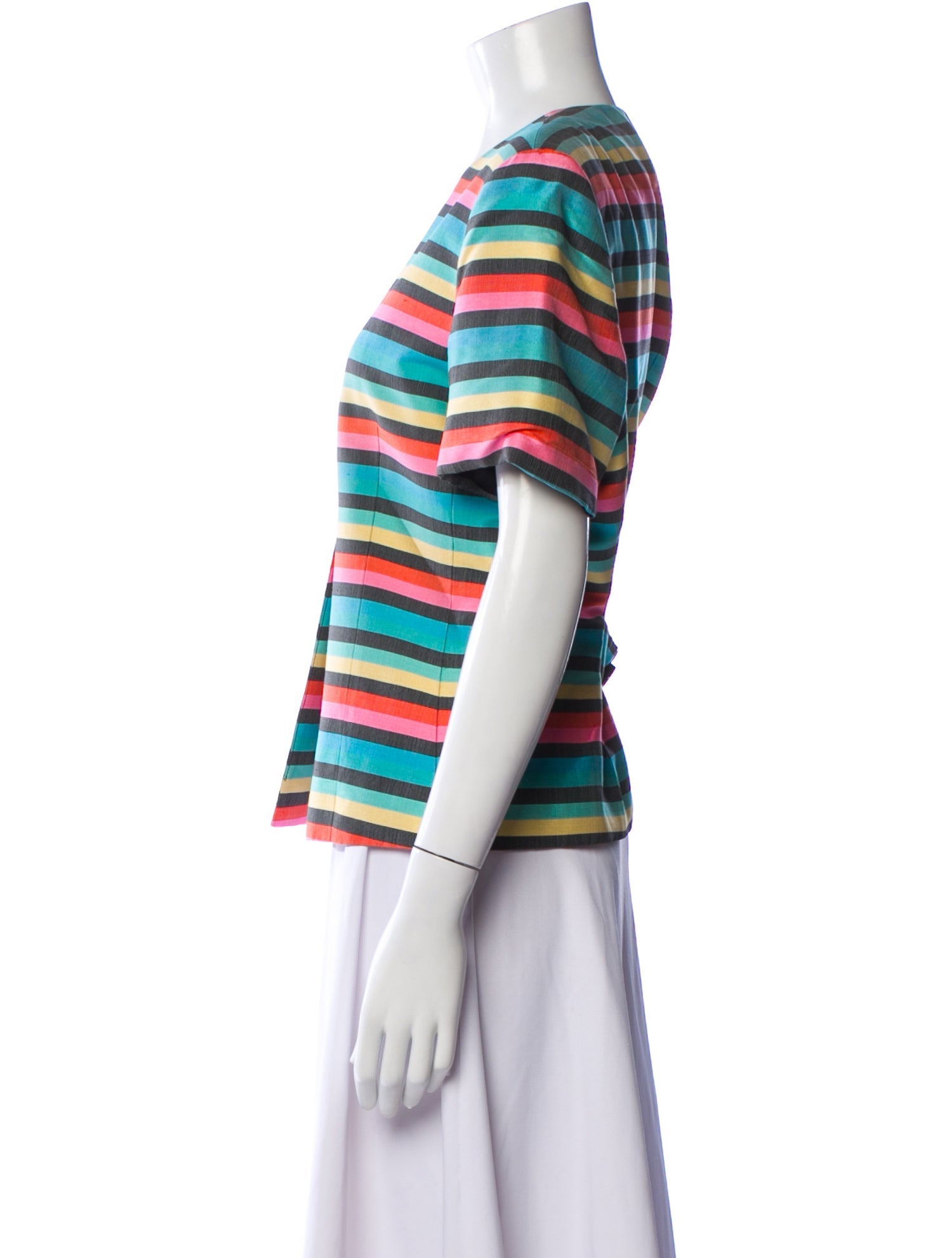 Christian Dior Silk Striped Jacket