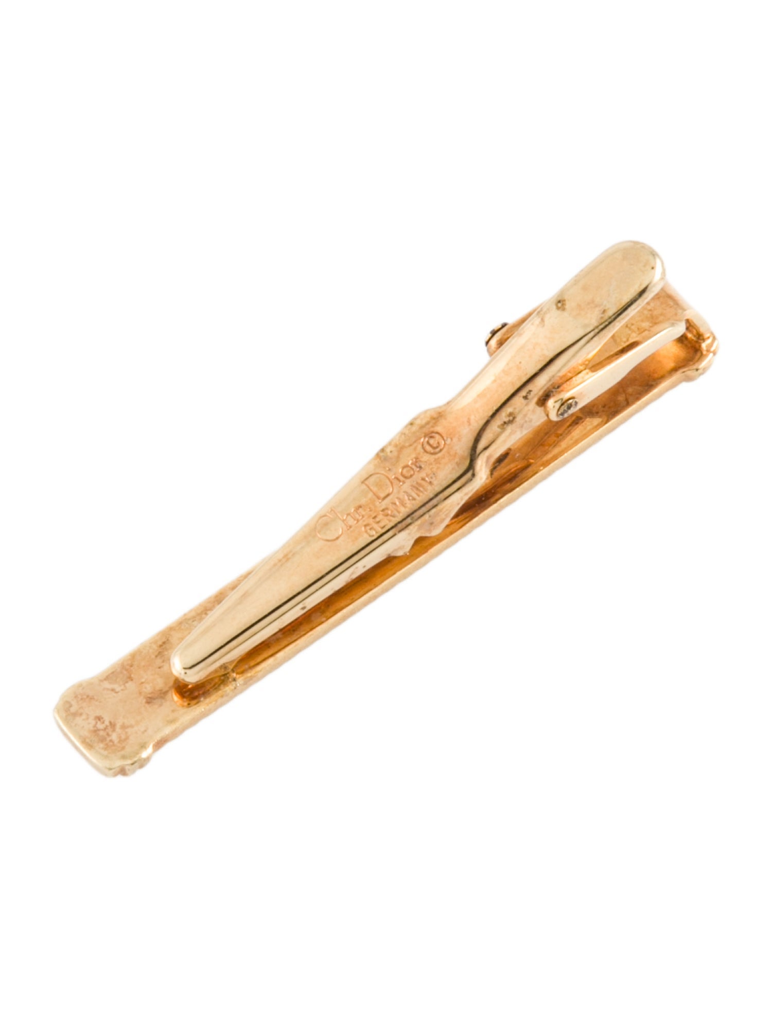 Christian Dior Vintage Enamel Tie Pin