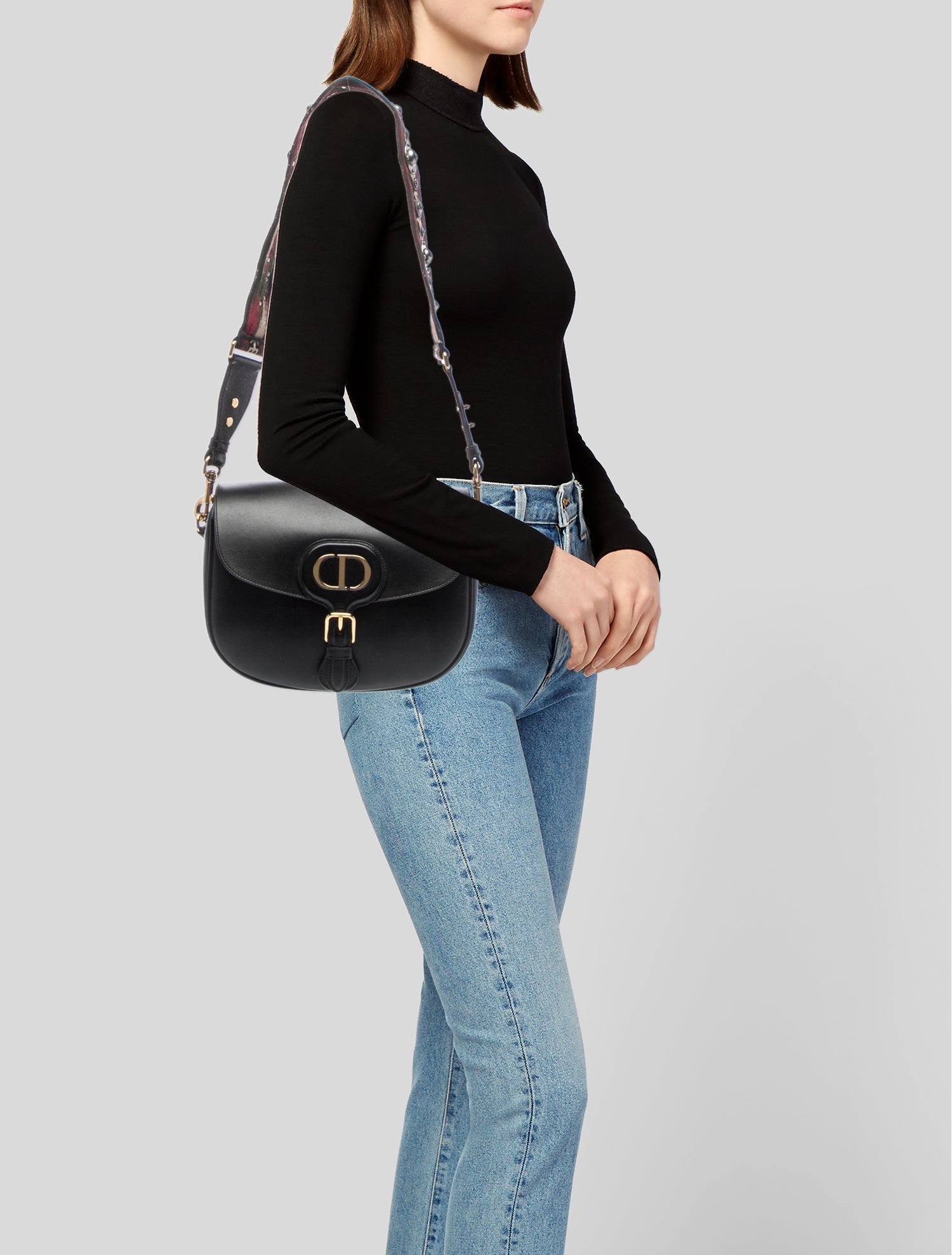 Christian Dior Oblique Jacquard Bobby Large