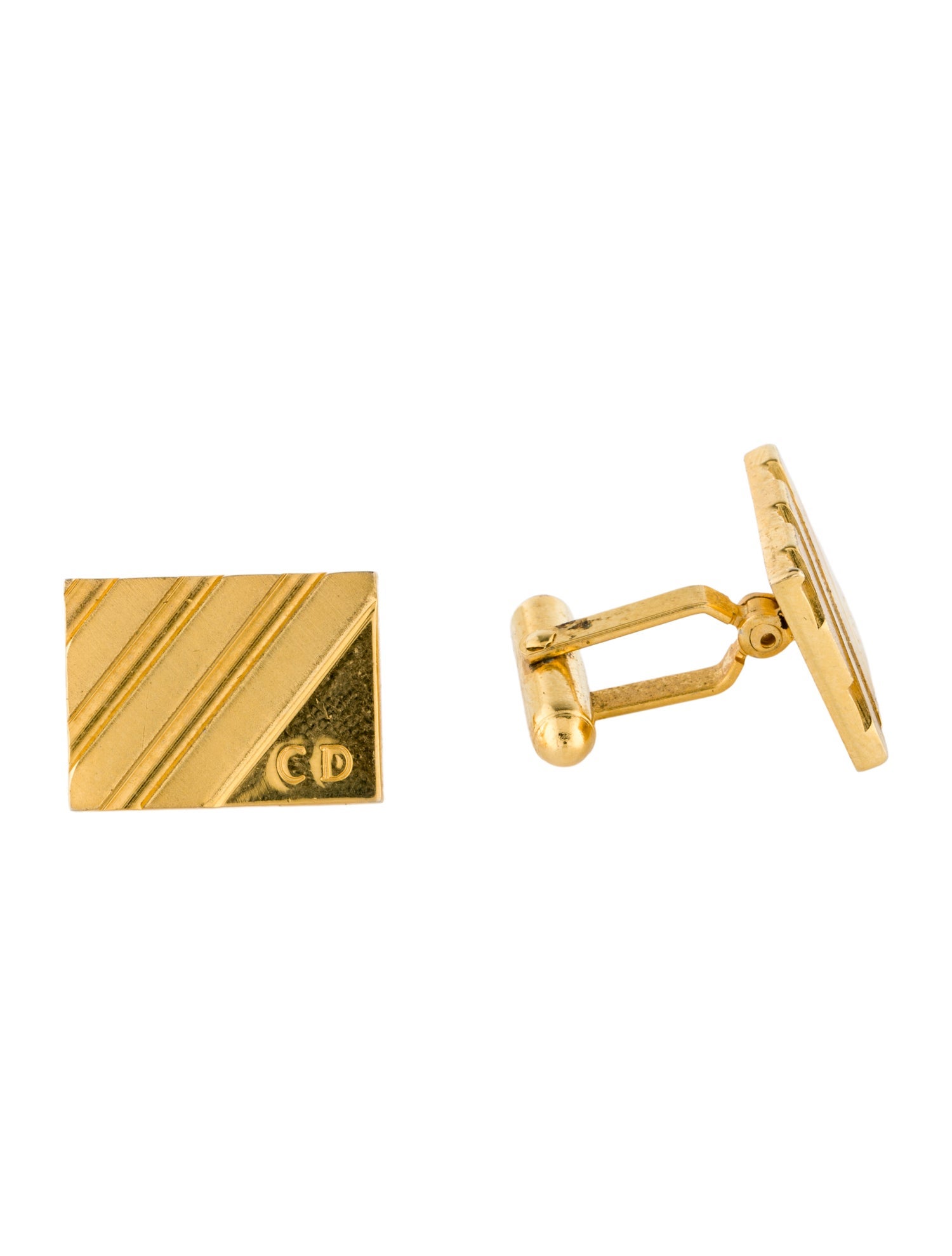Christian Dior Vintage CD Cufflinks